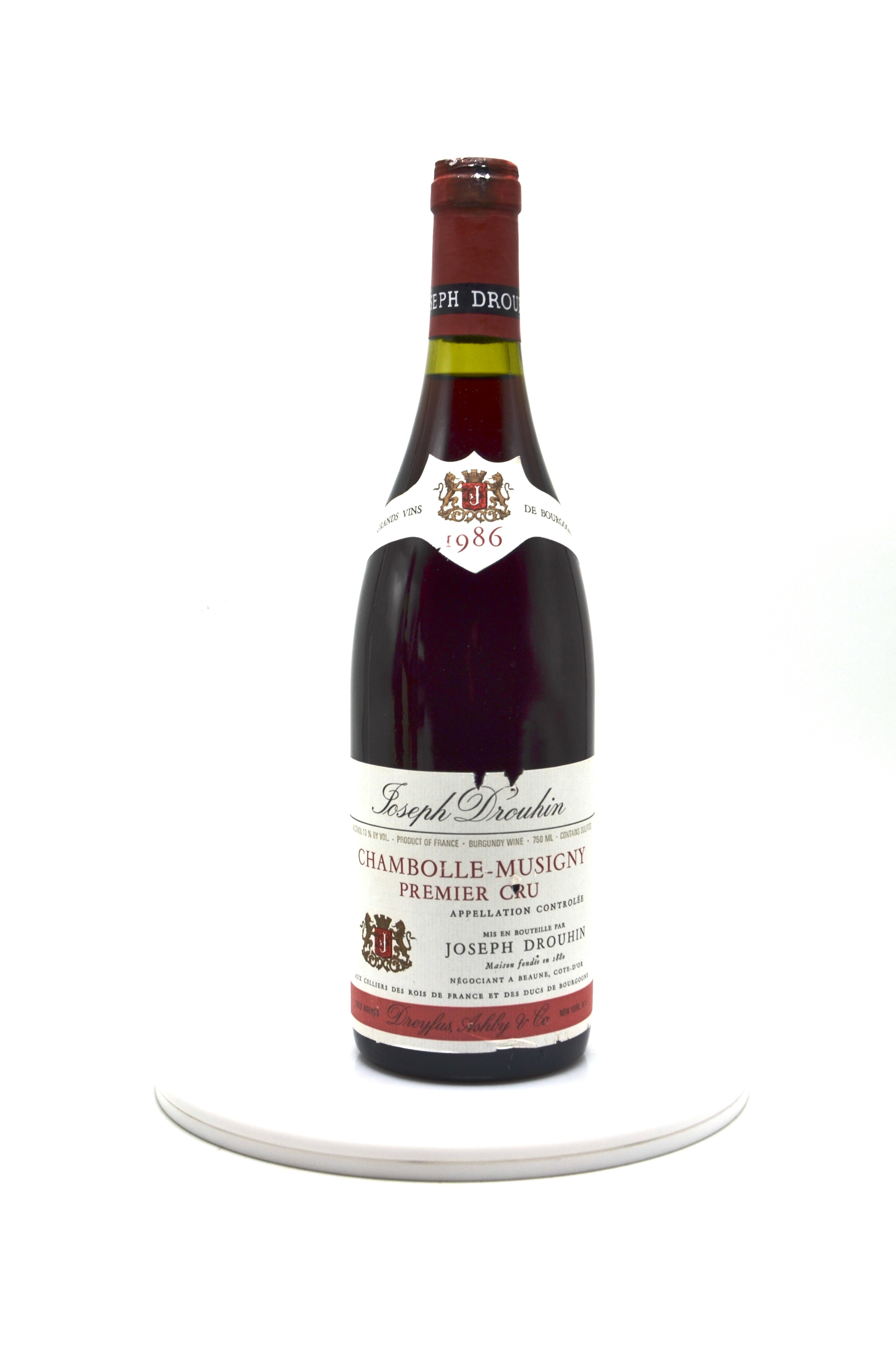 1986 Joseph Drouhin Chambolle-Musigny, Premier Cru