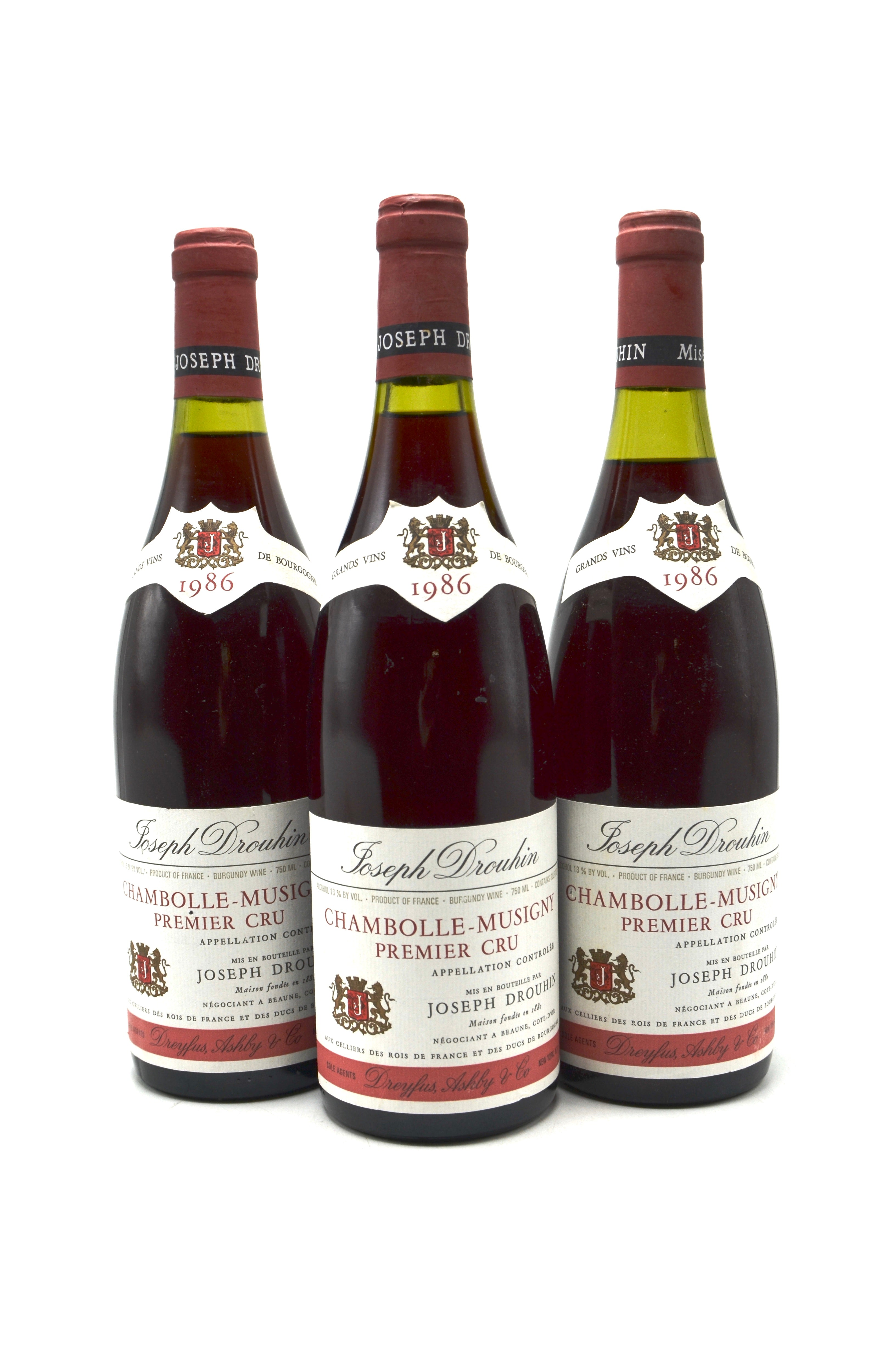 1986 Joseph Drouhin Chambolle-Musigny, Premier Cru