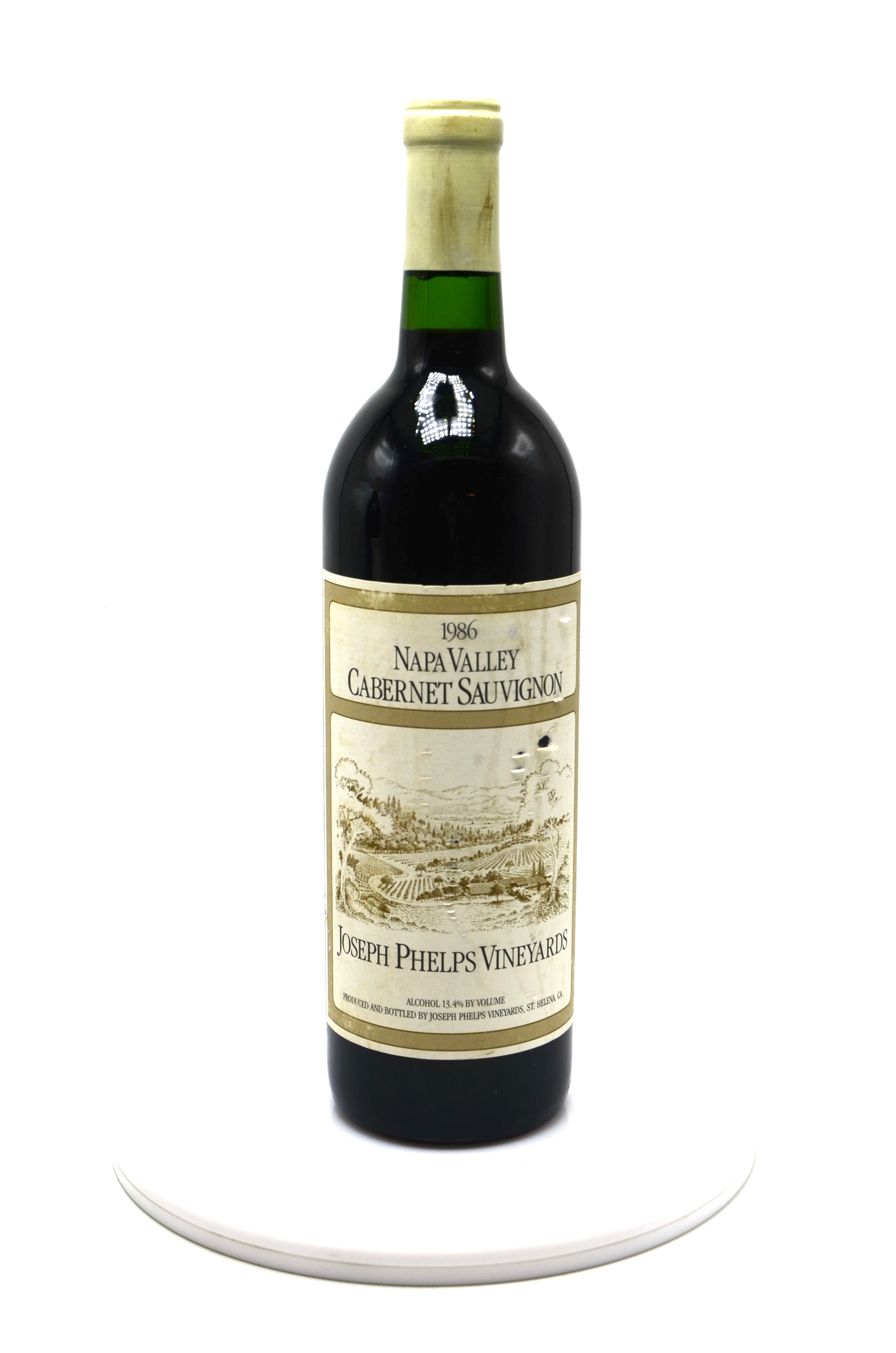 1986 Joseph Phelps Vineyards Cabernet Sauvignon, Napa Valley