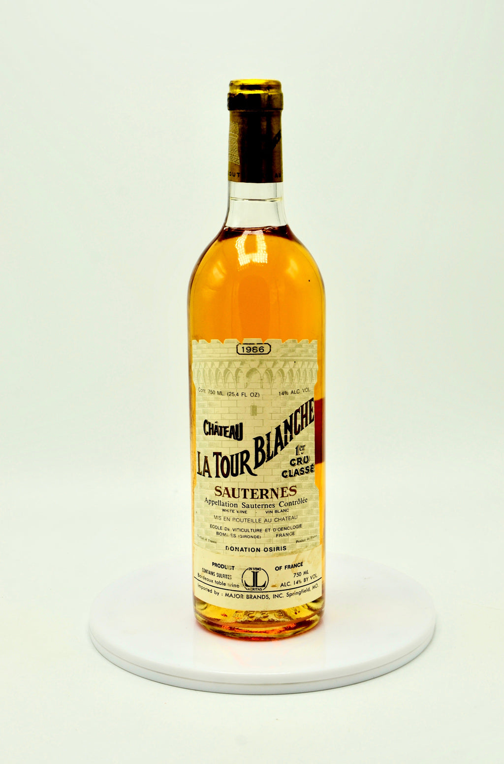 1986 Château La Tour Blanche, Sauternes