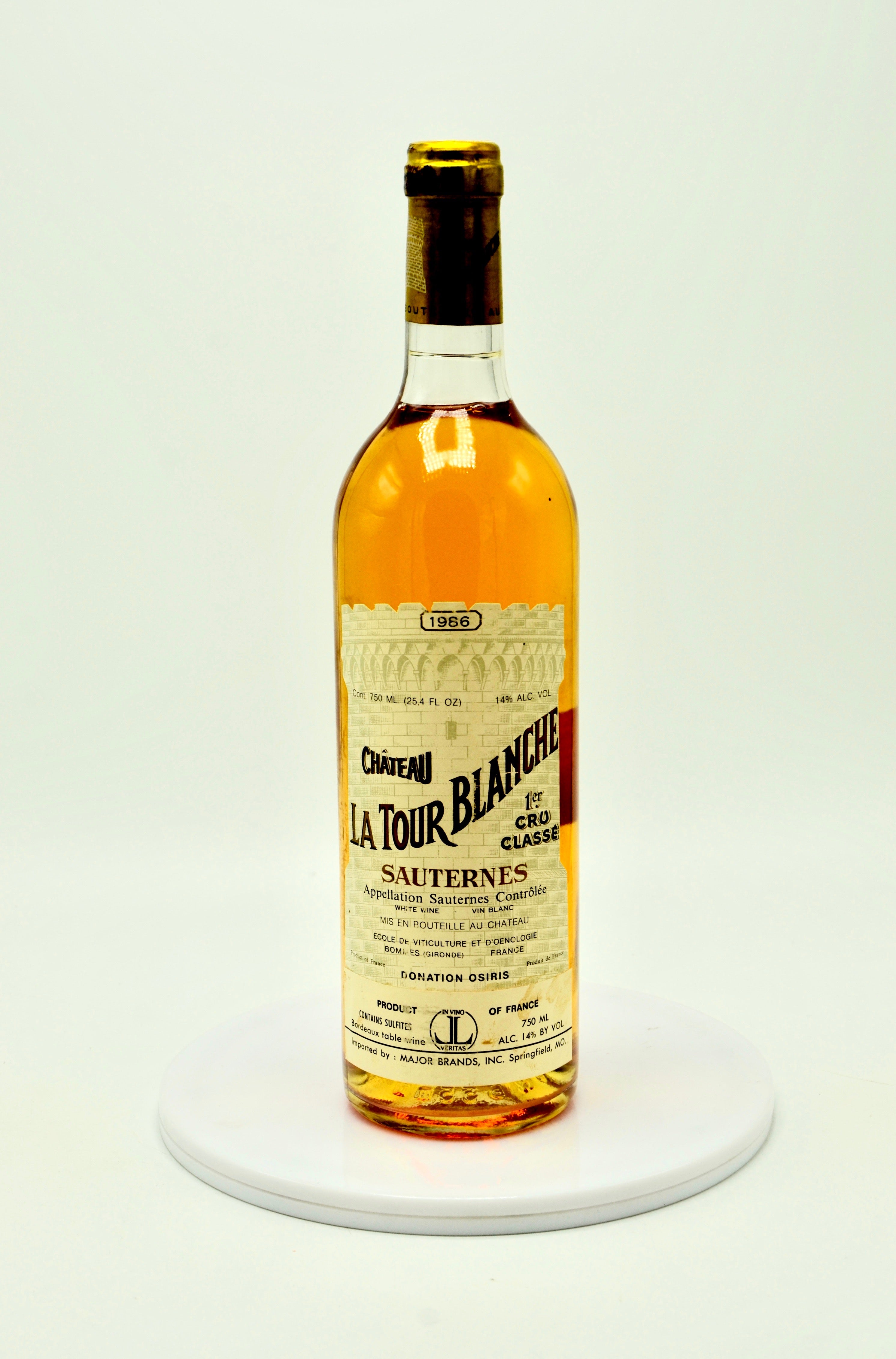 1986 Château La Tour Blanche, Sauternes