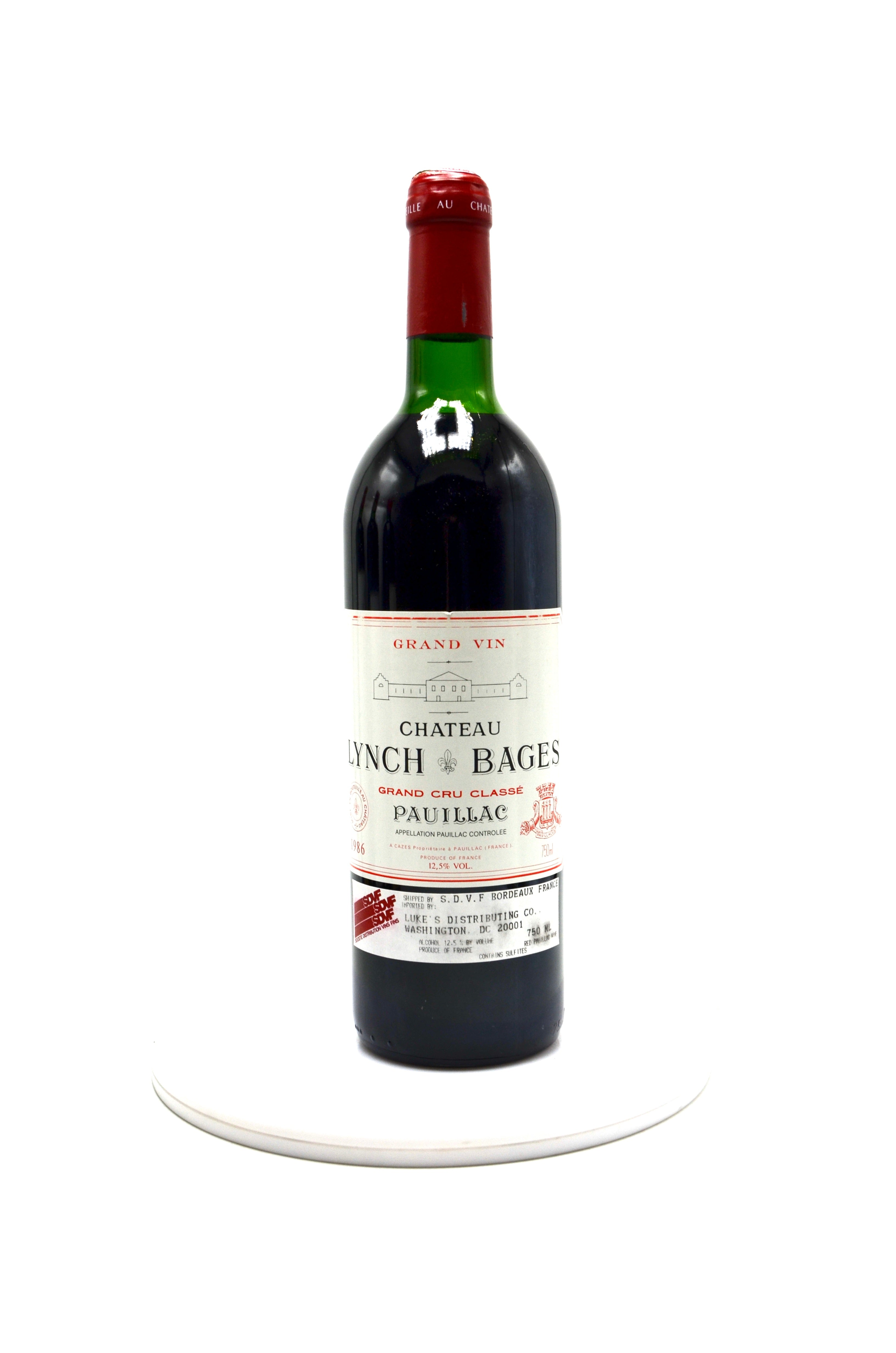 1986 Château Lynch Bages, Pauillac