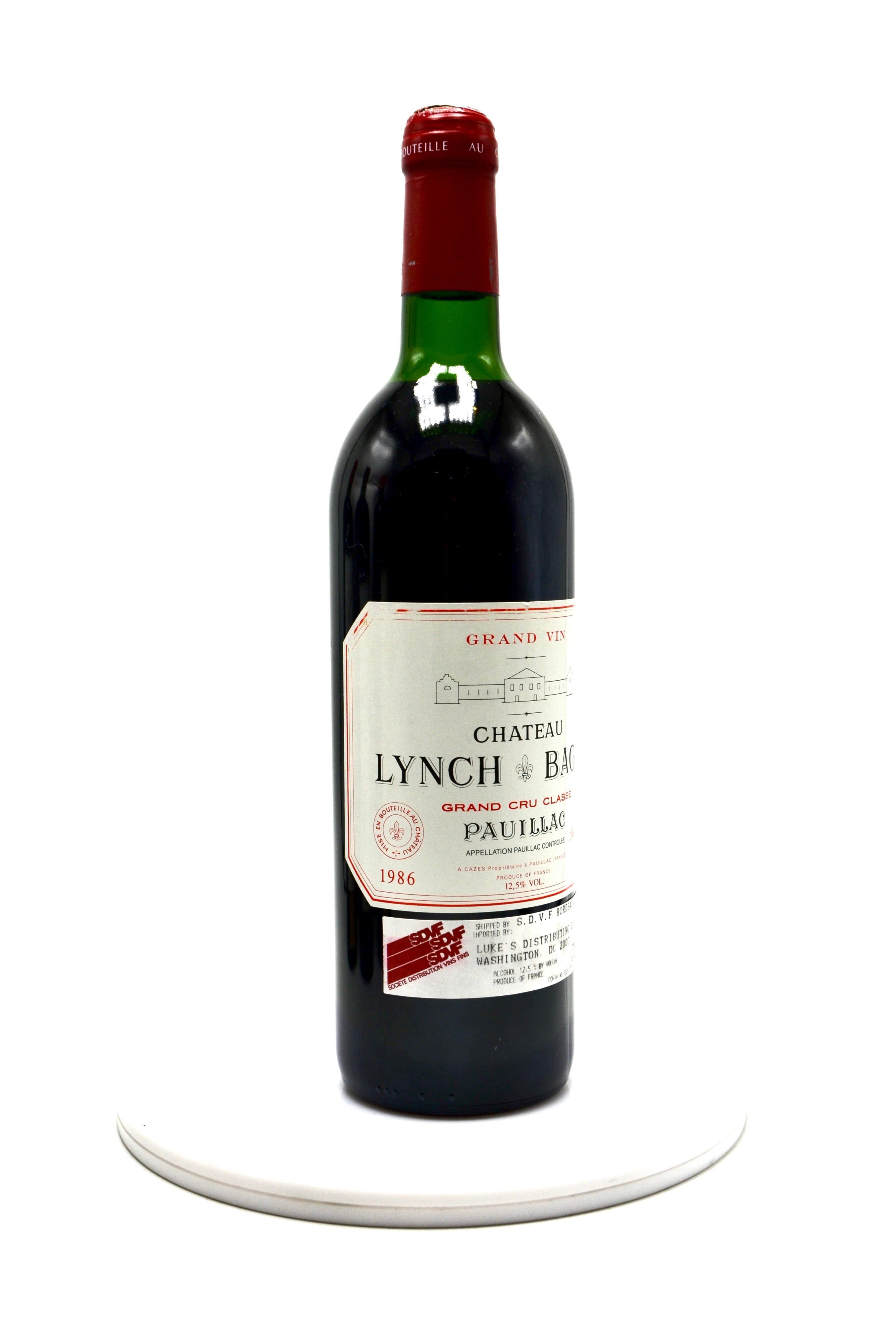1986 Château Lynch Bages, Pauillac