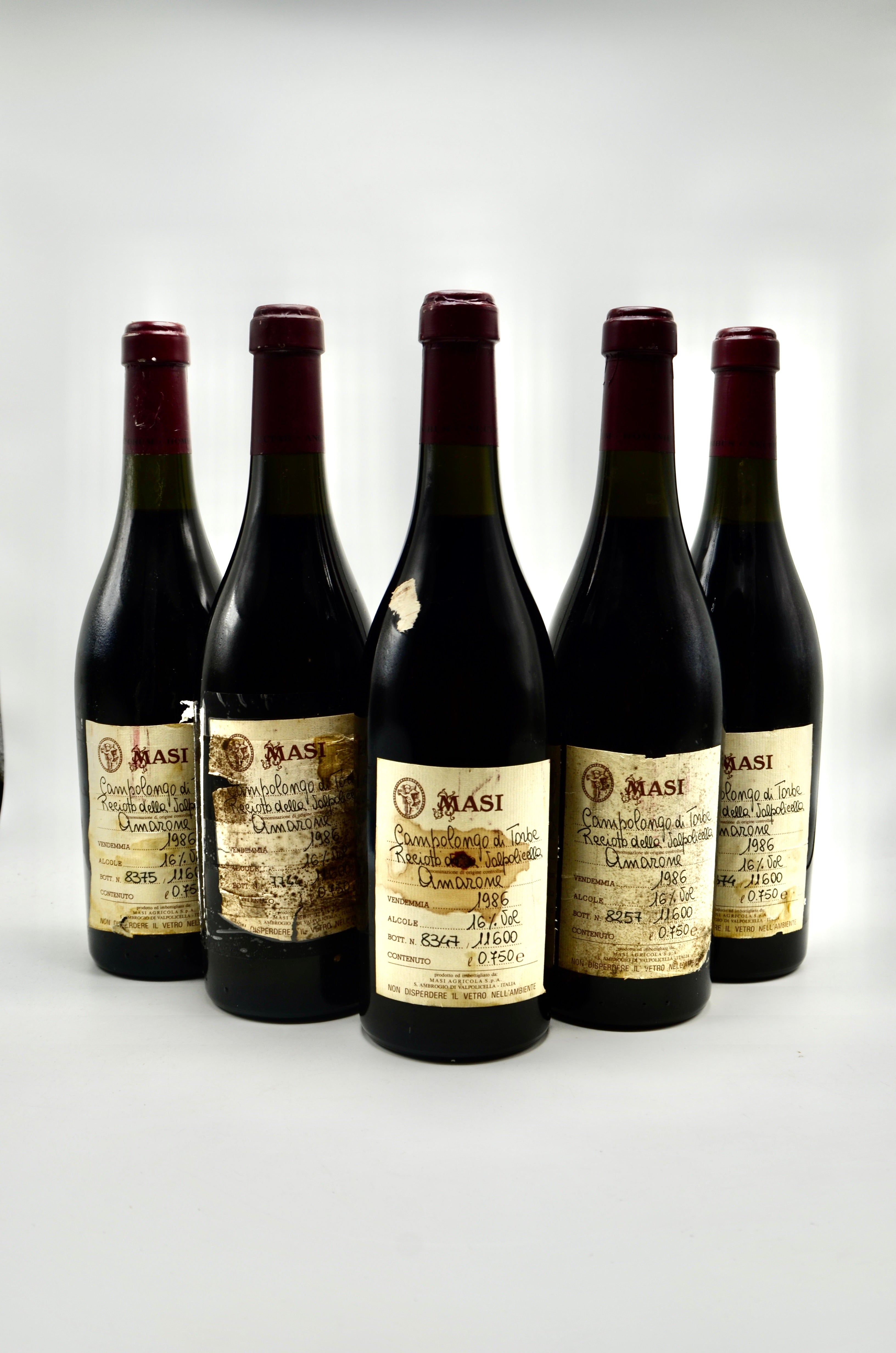 1986 Masi Amarone Recioto della Valpolicella Classico, Campolongo di Torbe