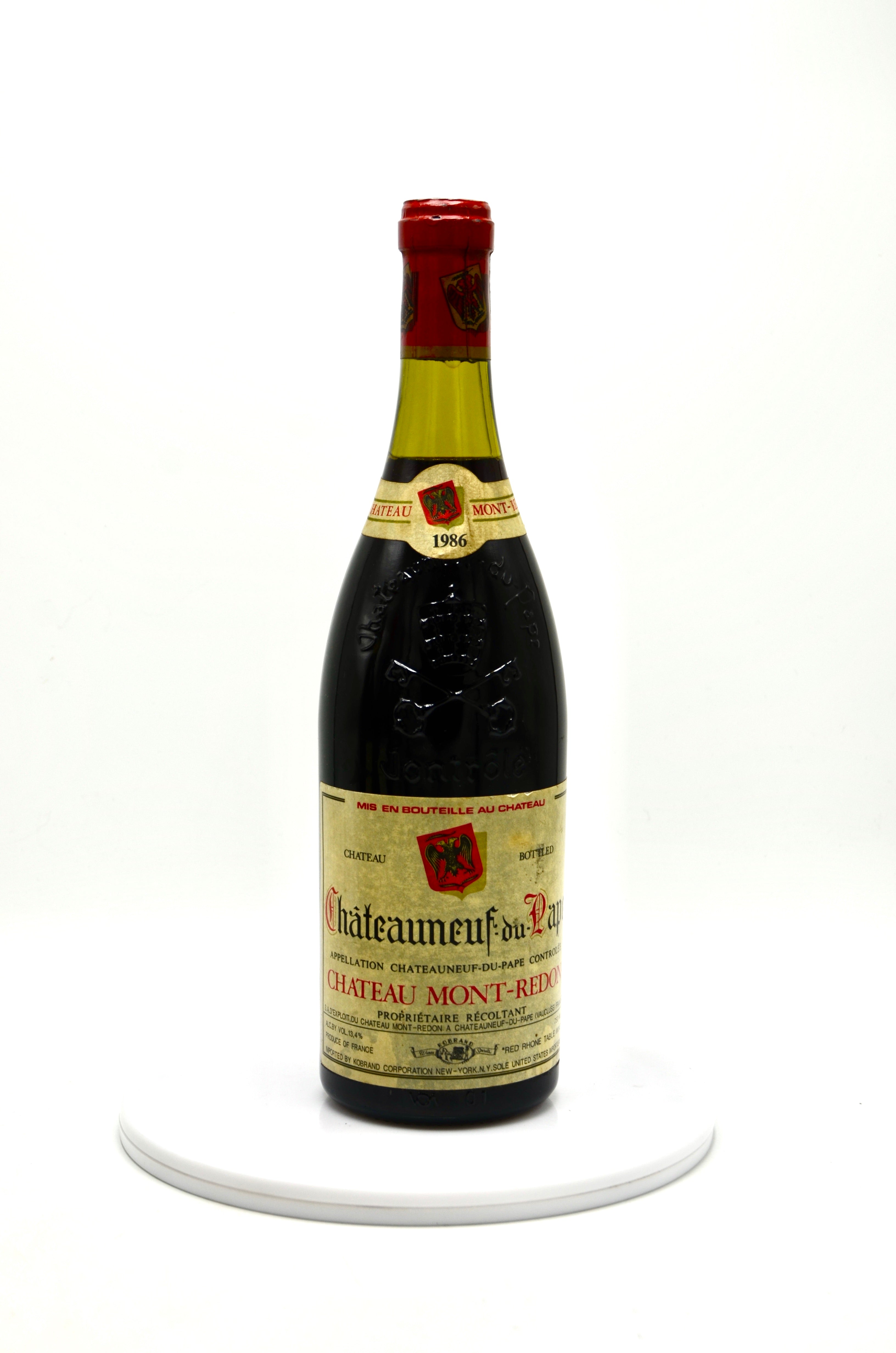1986 Chateau Mont-Redon, Chateauneuf-du-Pape