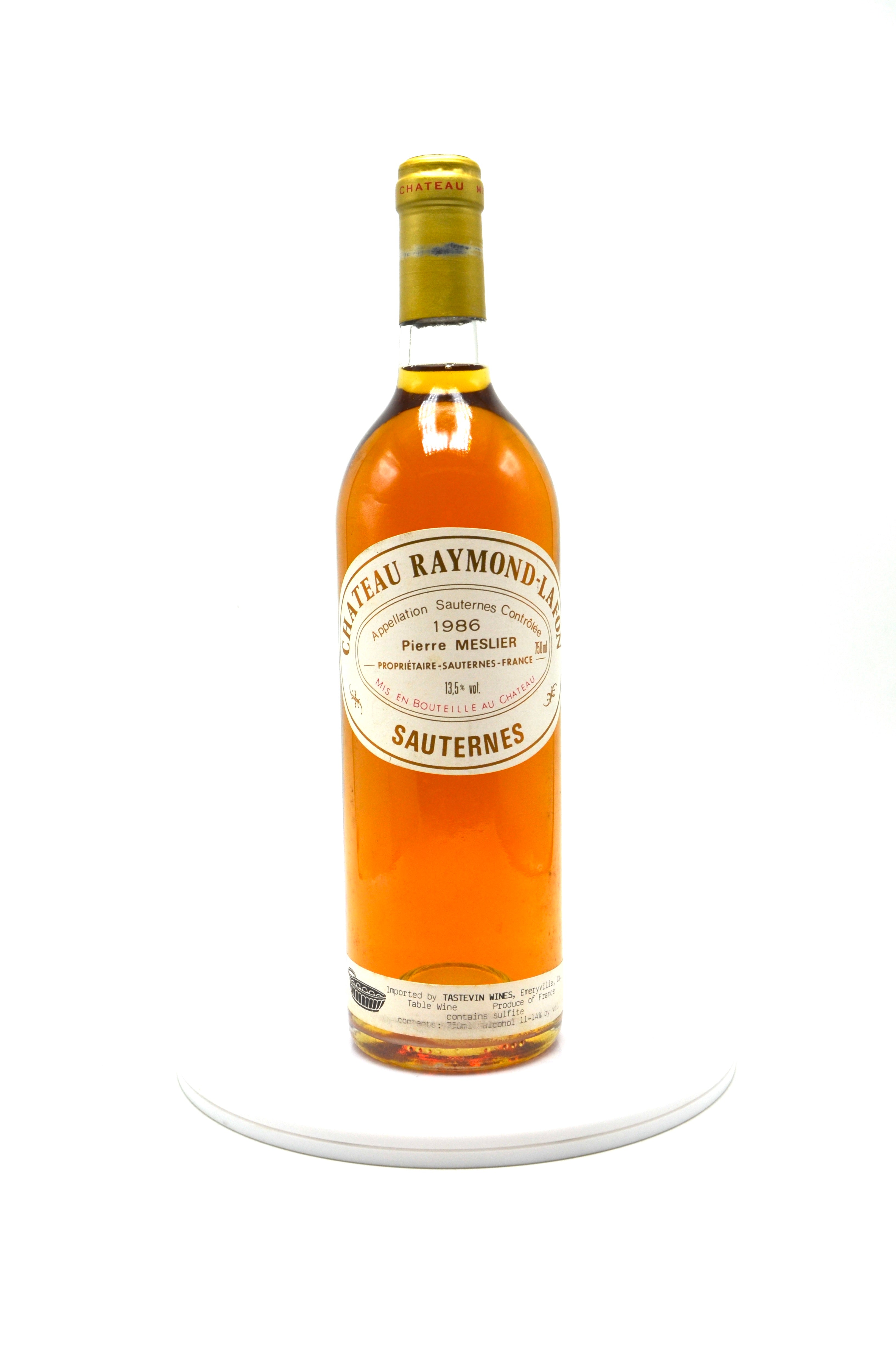 1986 Château Raymond Lafon, Sauternes