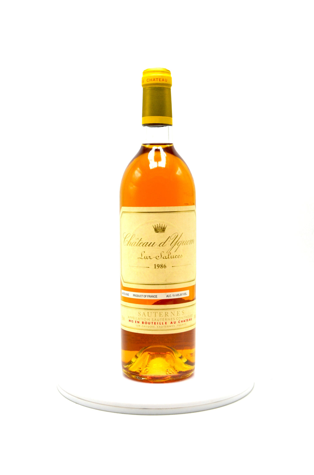 1986 Château d'Yquem, Sauternes