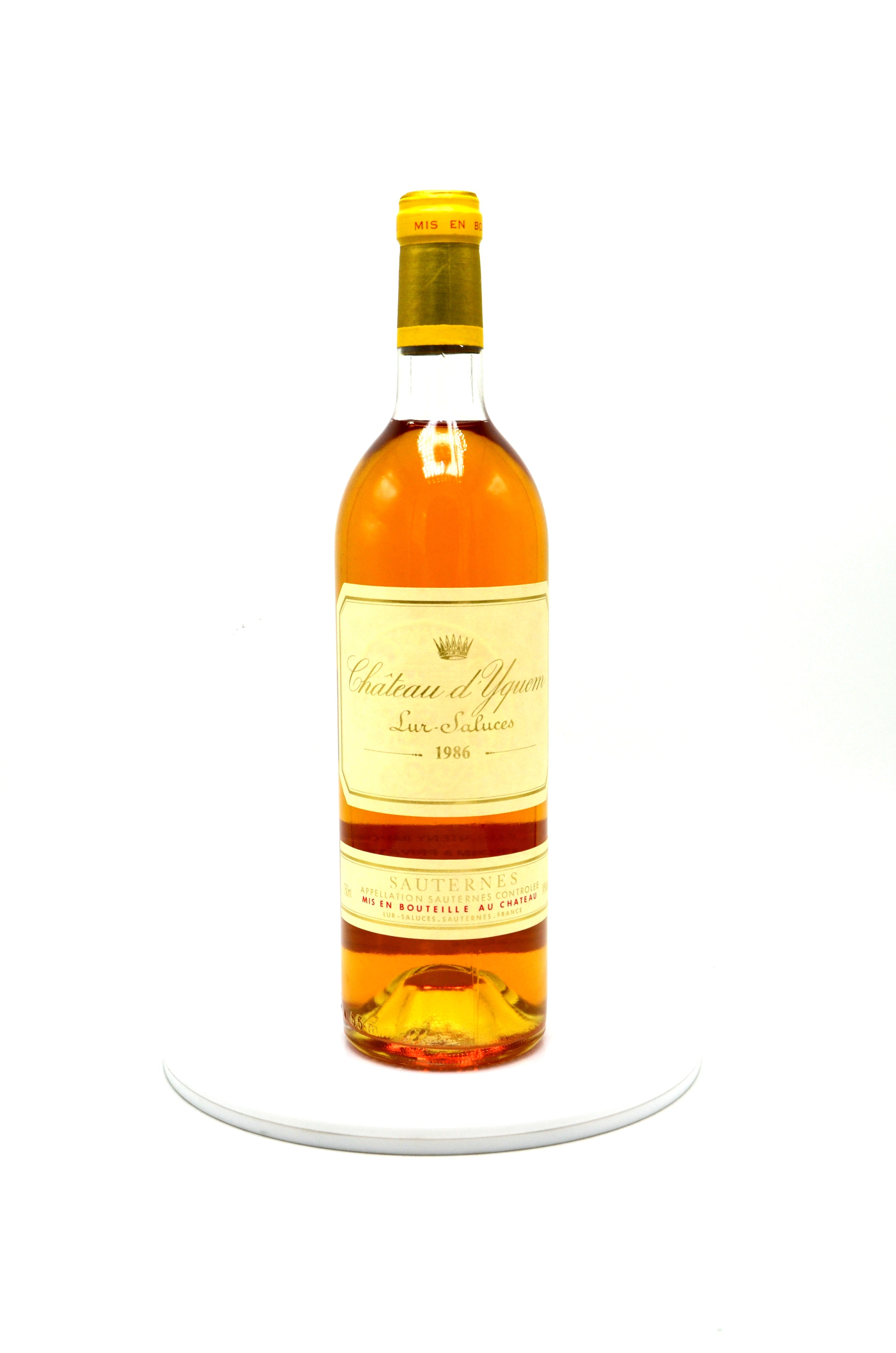 1986 Château d'Yquem, Sauternes