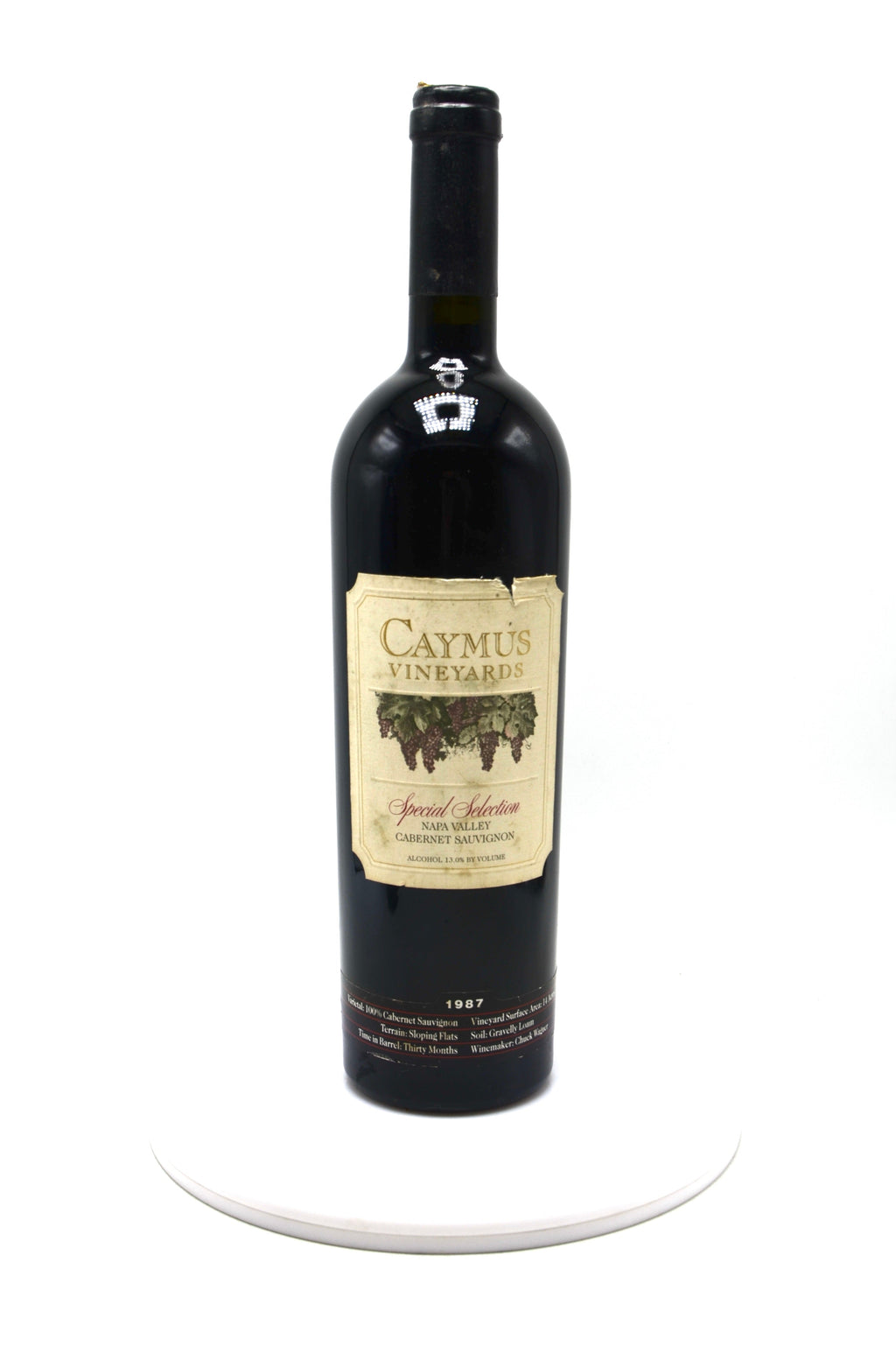 1987 Caymus Cabernet Sauvignon, Special Selection, Rutherford, Napa Valley