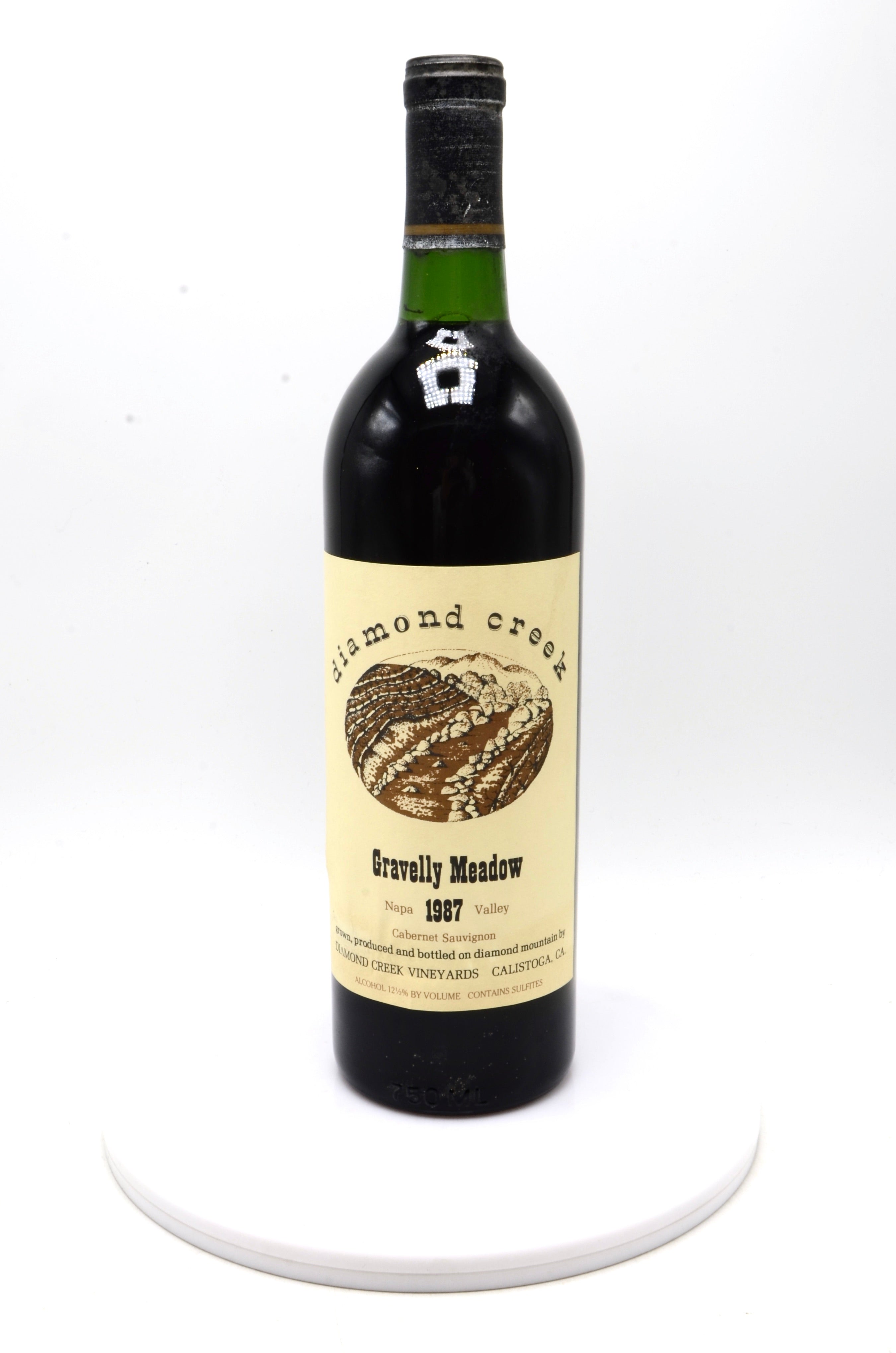 1987 Diamond Creek Cabernet Sauvignon, Gravelly Meadow, Napa Valley
