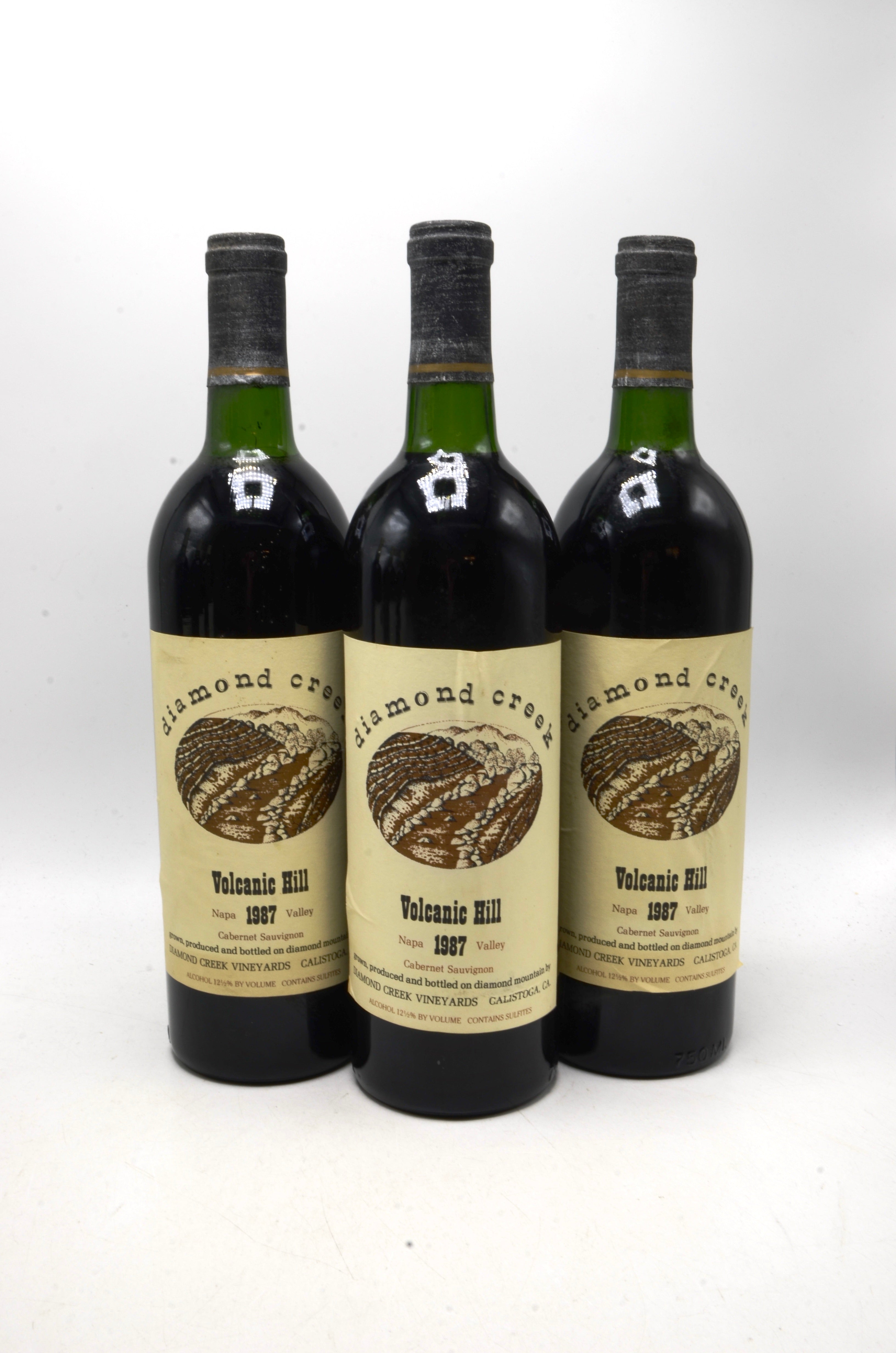 1987 Diamond Creek Cabernet Sauvignon, Volcanic Hill, Napa Valley