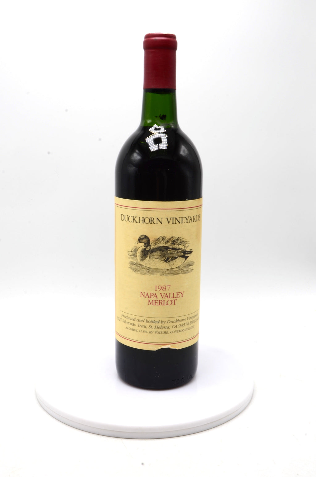 1987 Duckhorn Vineyards Merlot, Napa Valley