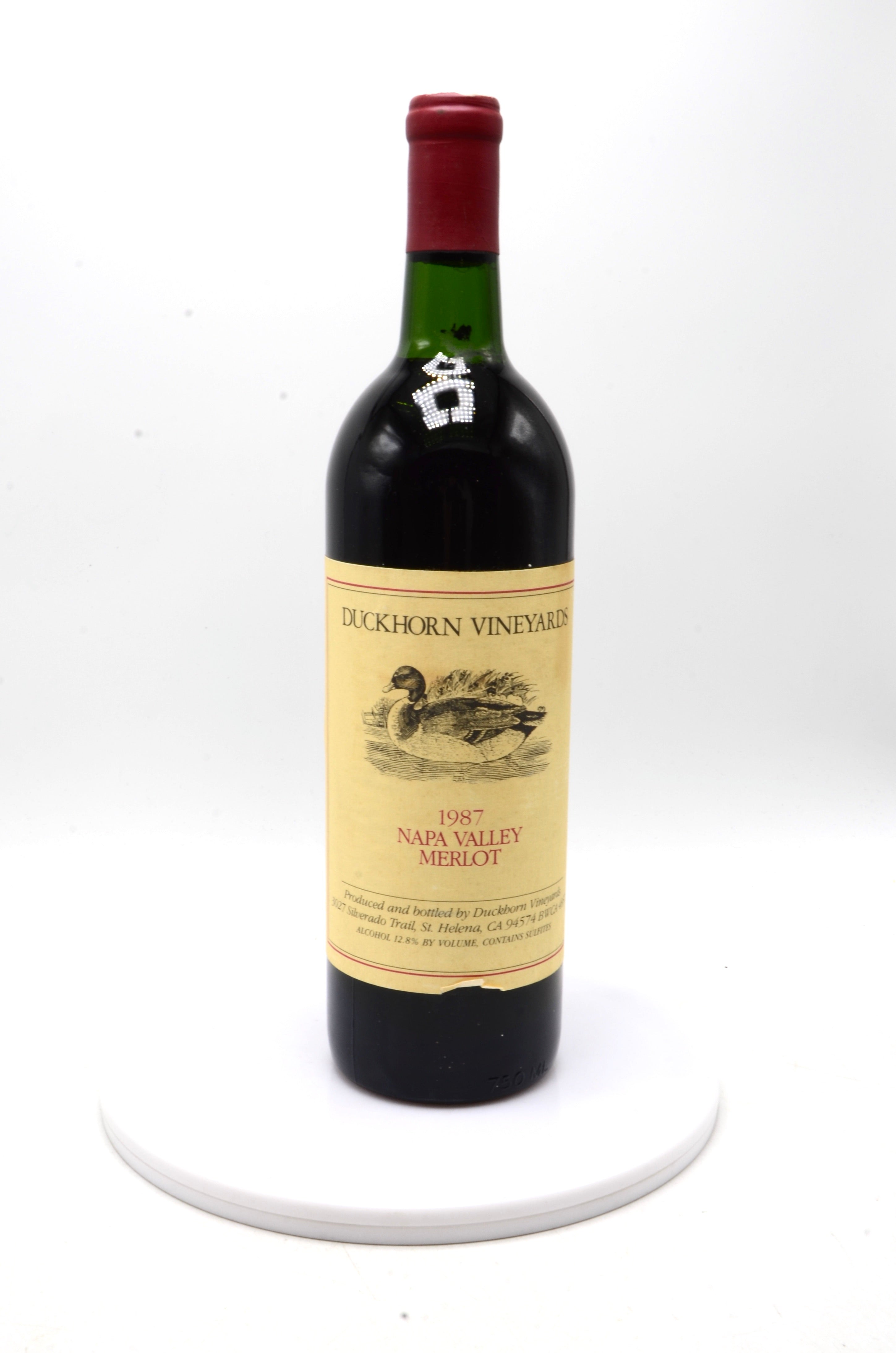 1987 Duckhorn Vineyards Merlot, Napa Valley