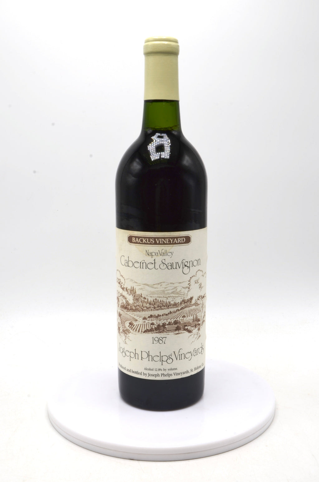 1987 Joseph Phelps Vineyards Cabernet Sauvignon, Backus Vineyard, Napa Valley