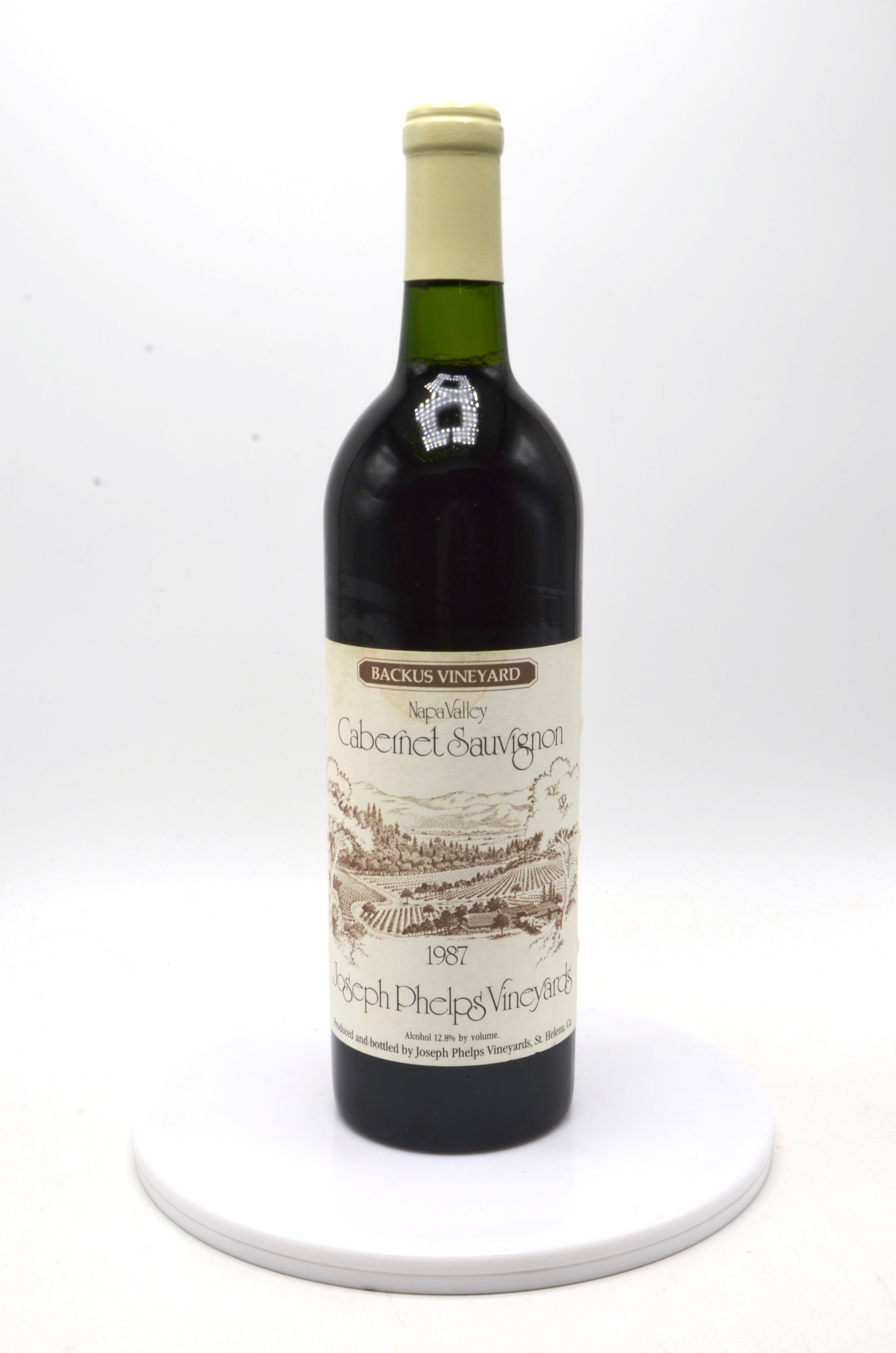 1987 Joseph Phelps Vineyards Cabernet Sauvignon, Backus Vineyard, Napa Valley