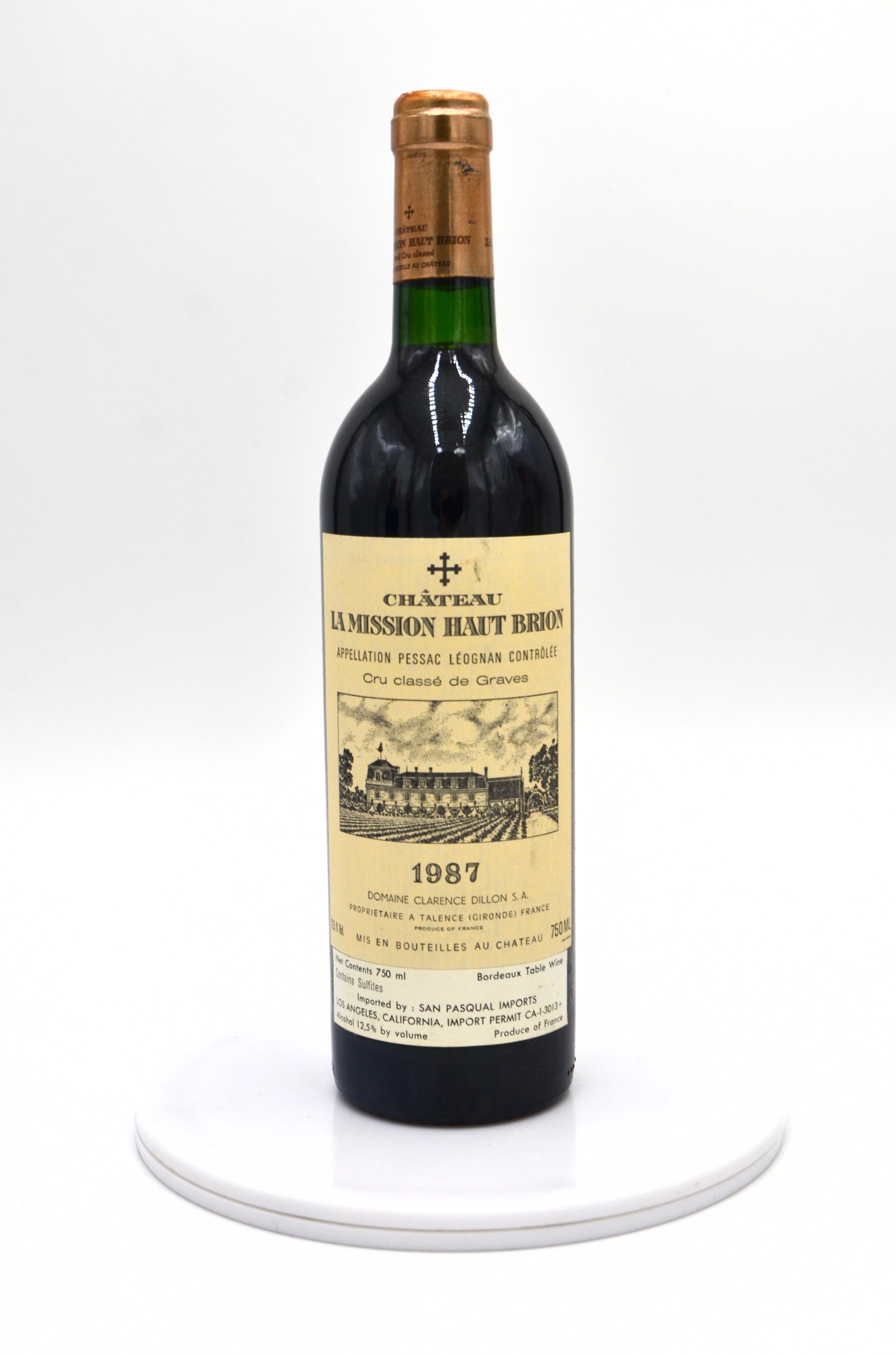 1987 Château La Mission Haut-Brion, Pessac-Leognan