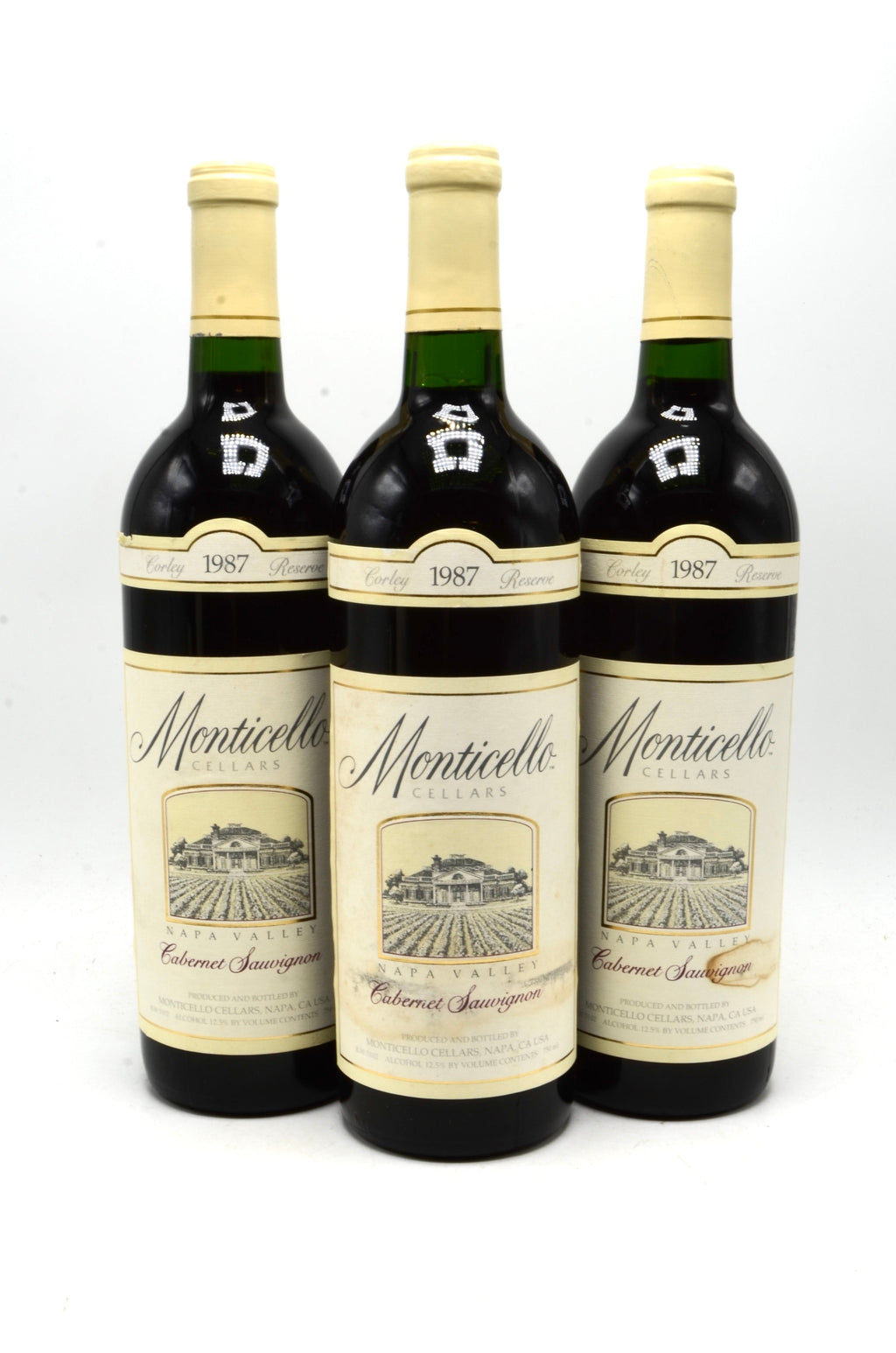 1987 Monticello Cellars Cabernet Sauvignon, Corley Reserve, Napa Valley