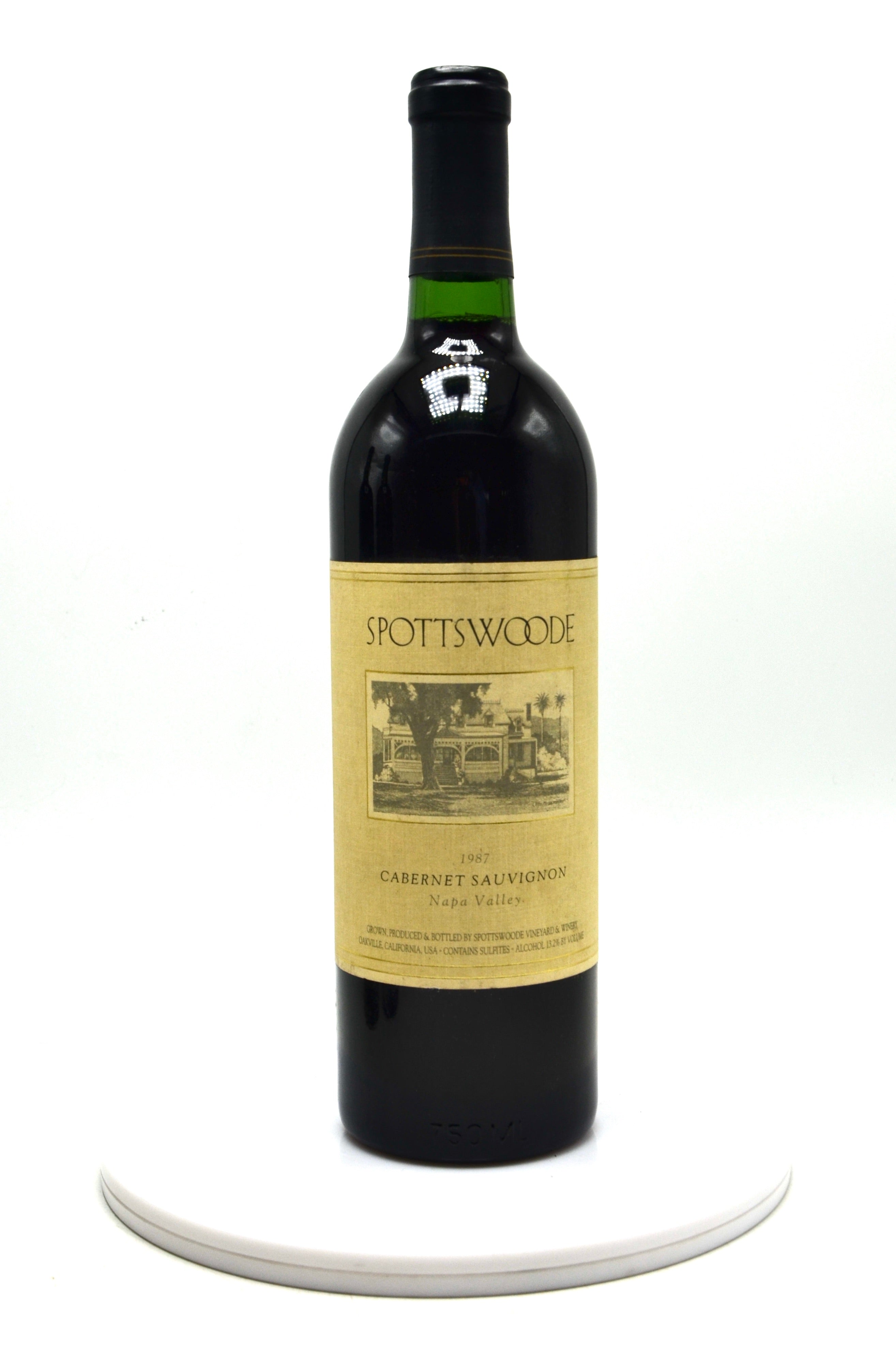 1986 Spottswoode Estate Cabernet Sauvignon, St. Helena, Napa Valley
