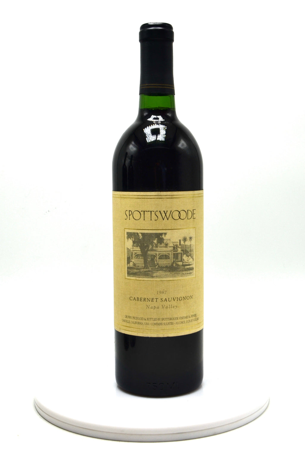 1987 Spottswoode Cabernet Sauvignon, St. Helena, Napa Valley