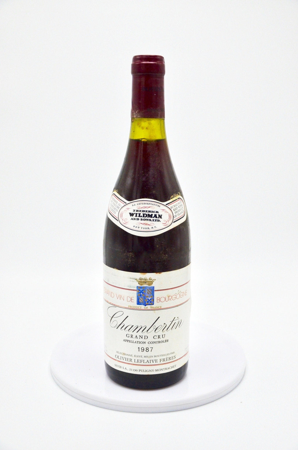1987 Olivier Leflaive Chambertin, Grand Cru