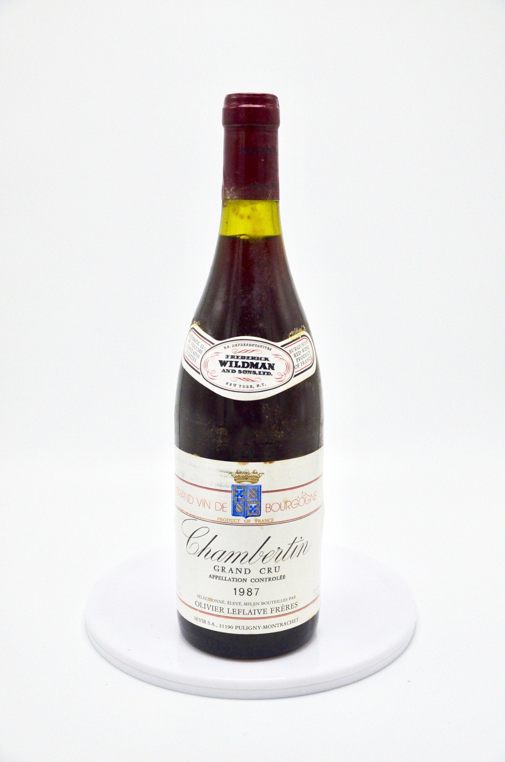 1987 Olivier Leflaive Chambertin, Grand Cru