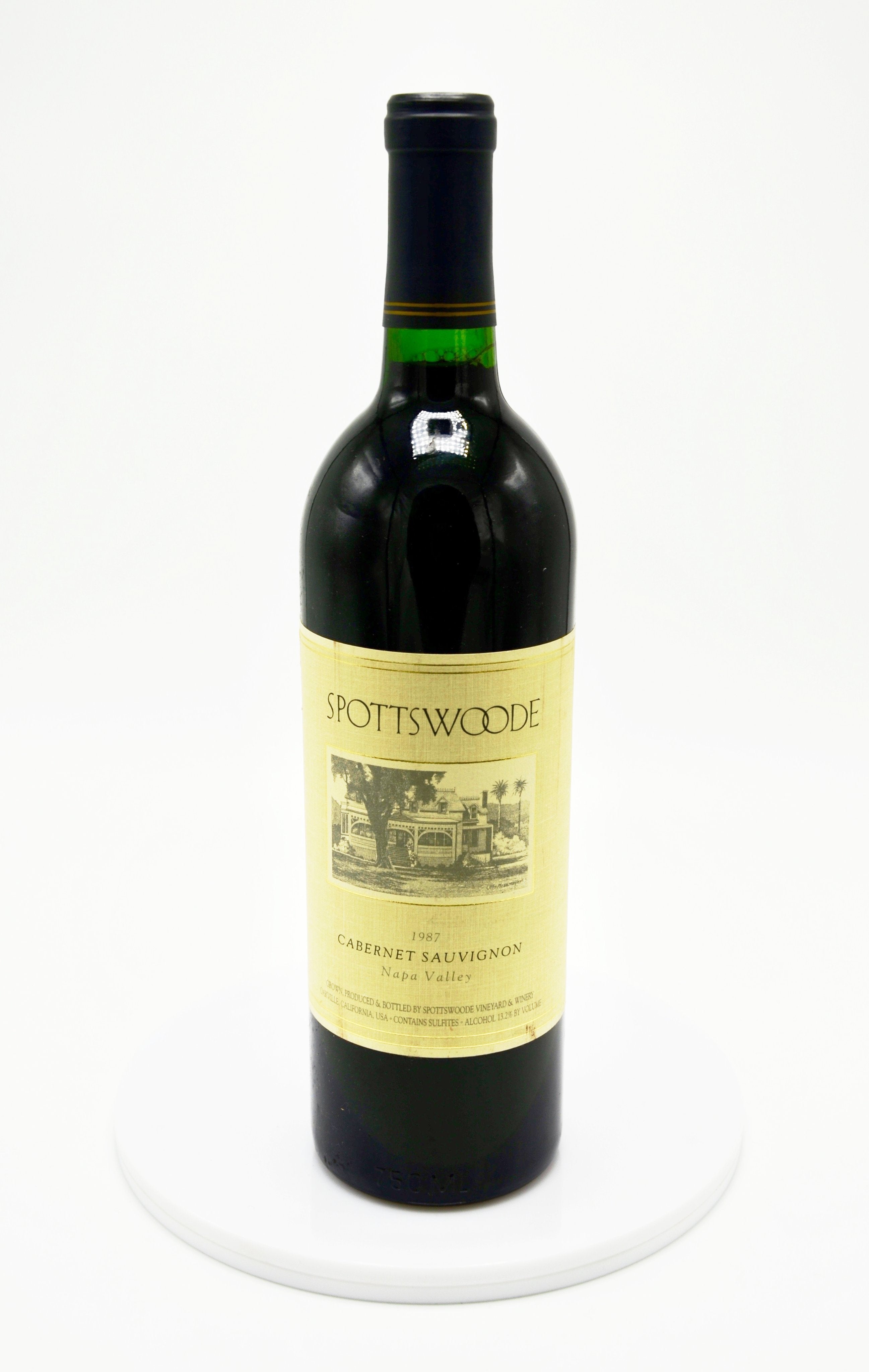 1987 Spottswoode Cabernet Sauvignon, St. Helena, Napa Valley