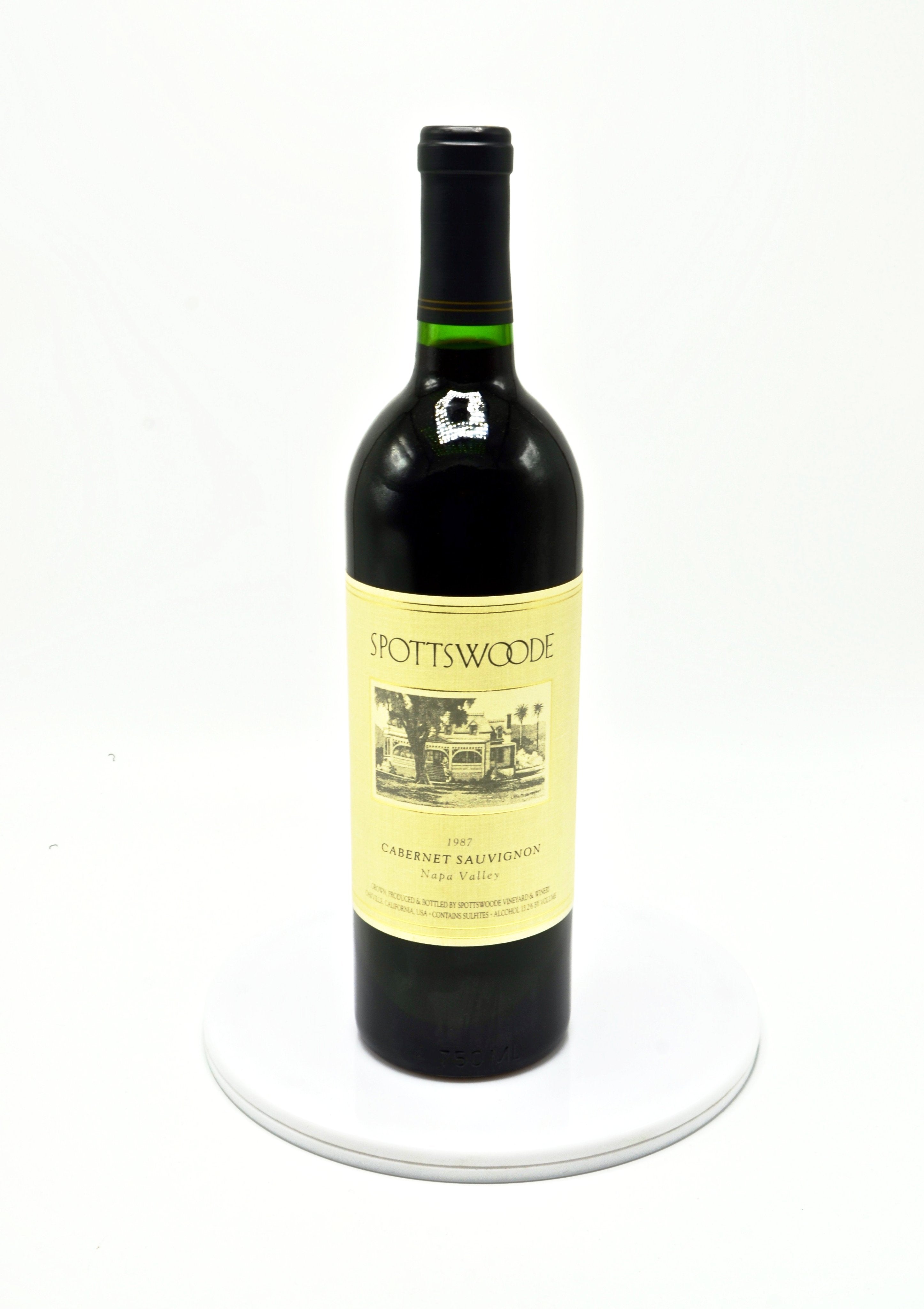 1987 Spottswoode Cabernet Sauvignon, St. Helena, Napa Valley