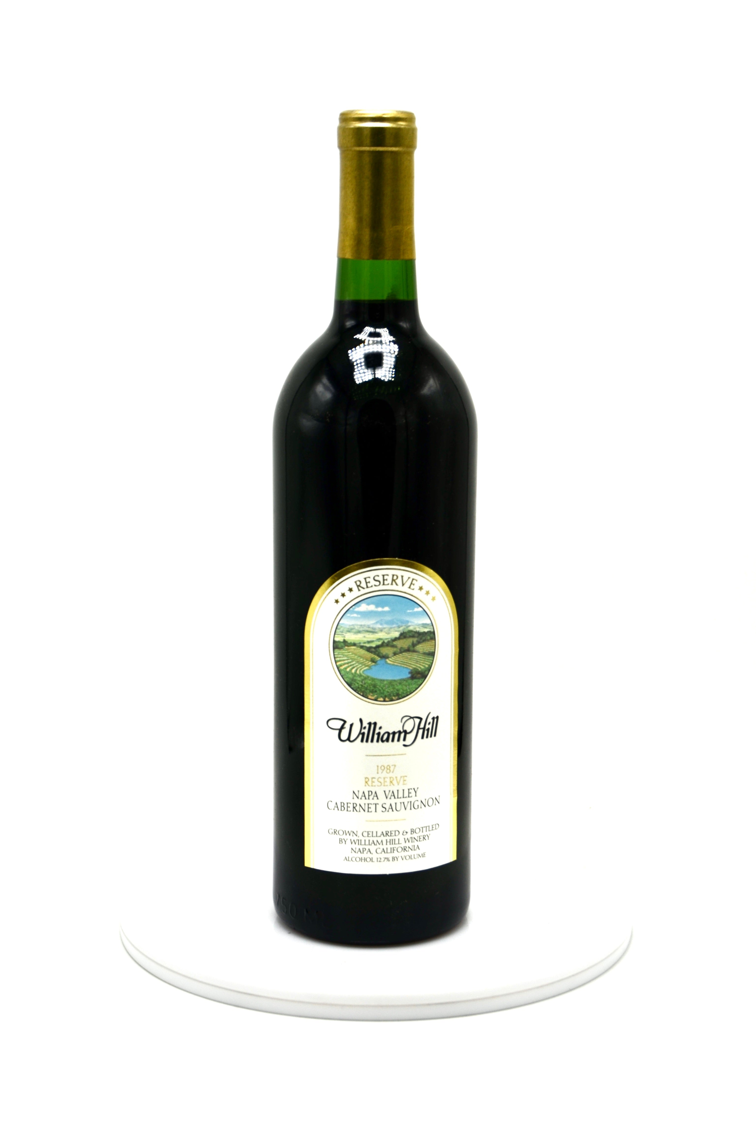 1987 William Hill Reserve Cabernet Sauvignon, Napa Valley
