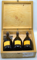 1988, 1989, 1990 Veuve Clicquot Vintage Brut Champagne, La Grande Dame [Trilogie La Grande Dame 3 bottle vertical wood gift case]