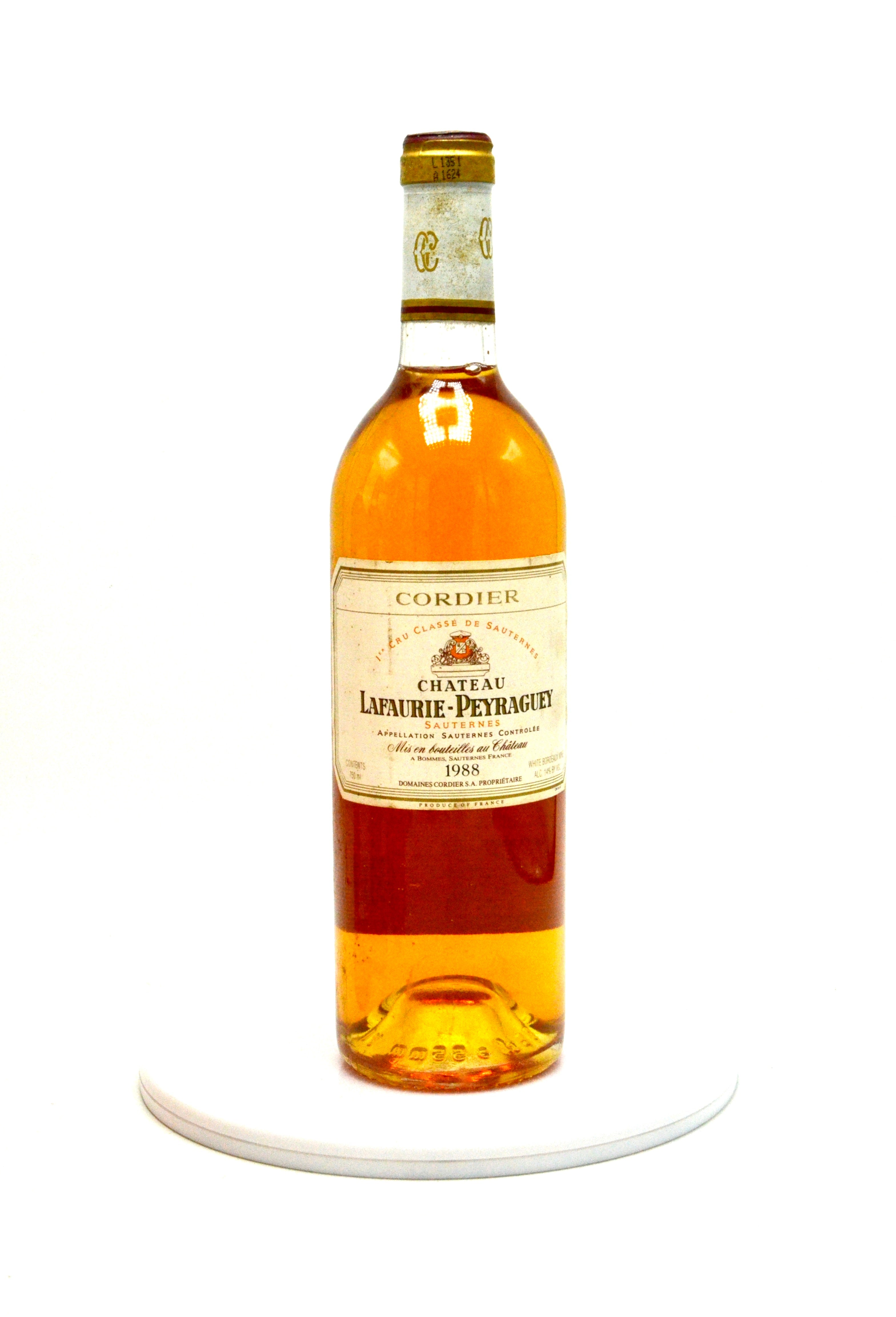 1988 Château Lafaurie Peyraguey, Sauternes