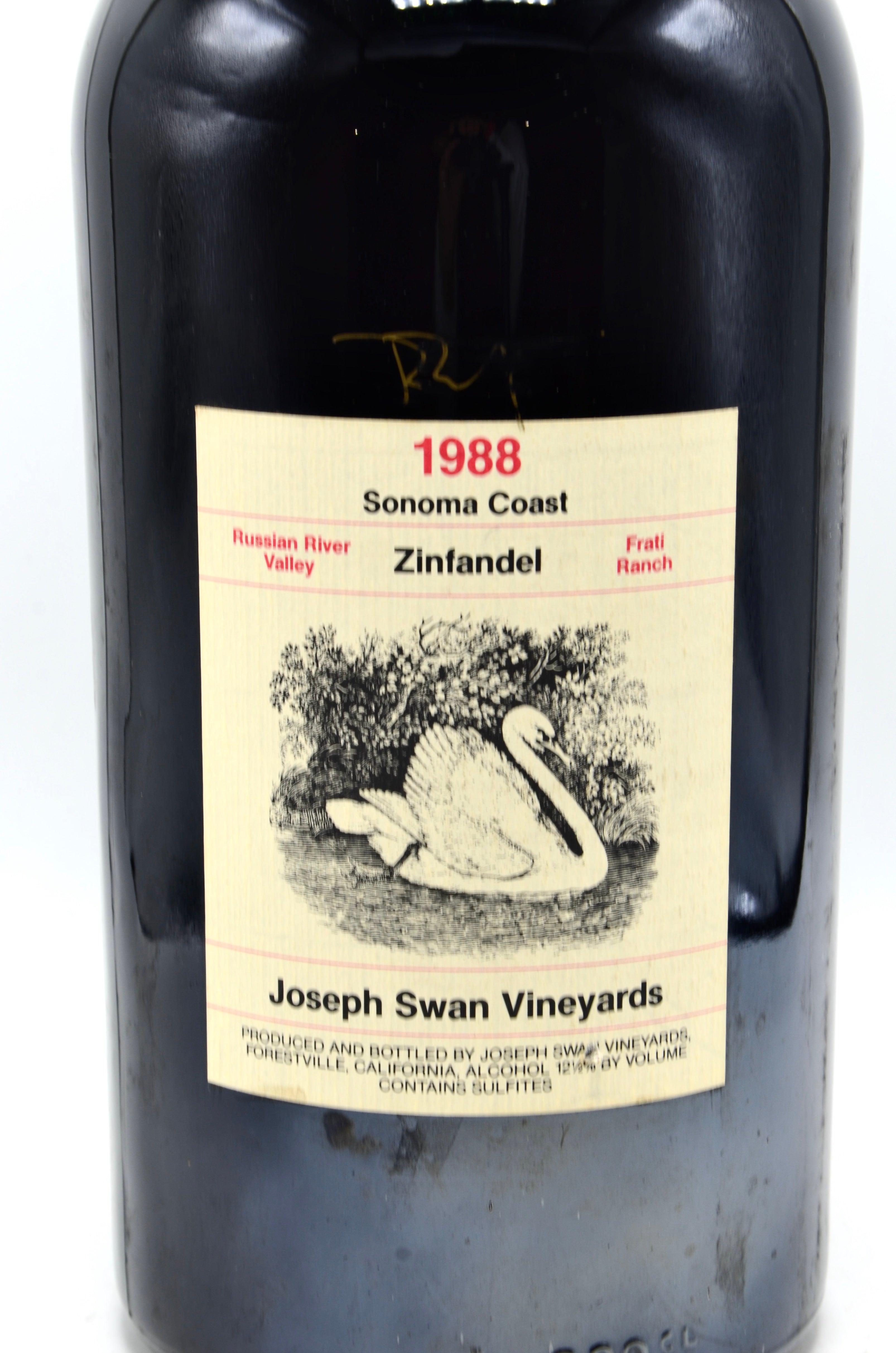 1988 Joseph Swan Vineyards Zinfandel, Frati Ranch, Russian River Valley, Sonoma Coast (double-magnum)