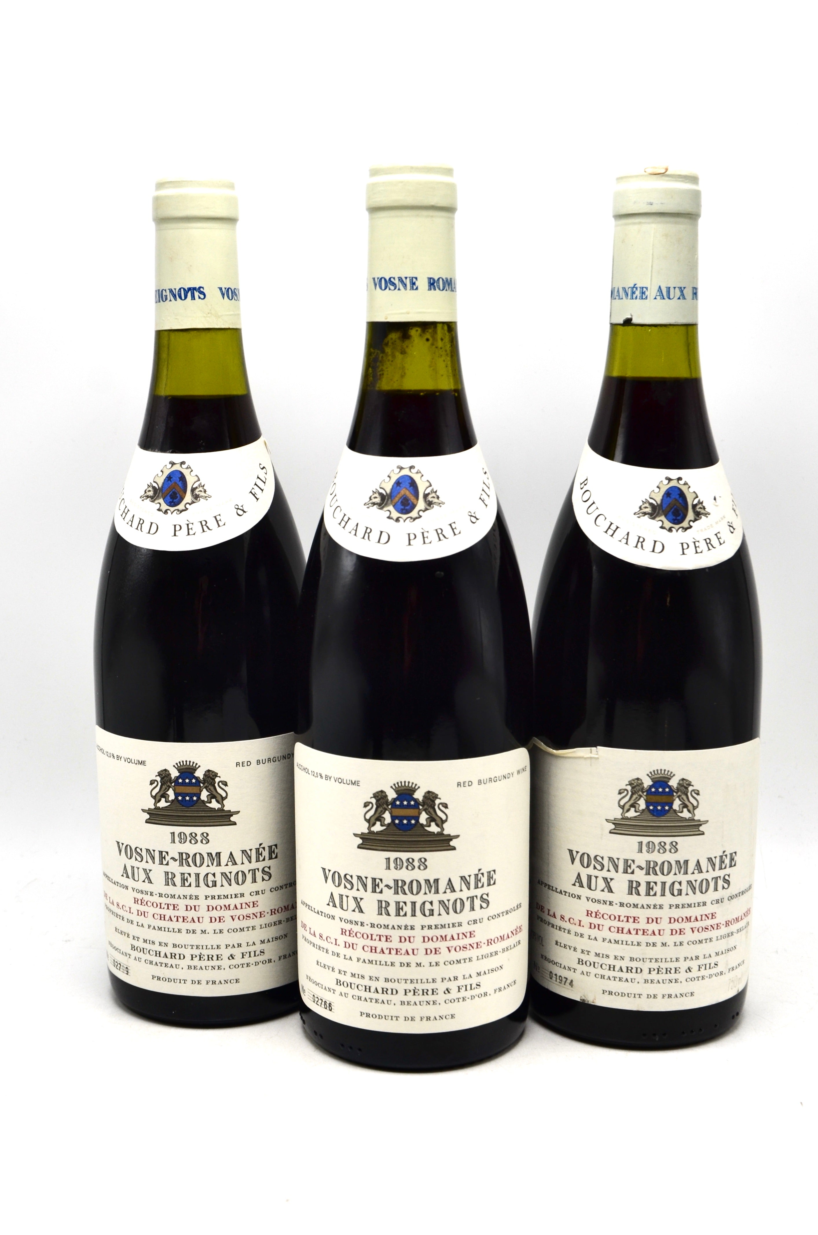 1988 Bouchard Pere & Fils Vosne-Romanée, Aux Reignots, Premier Cru