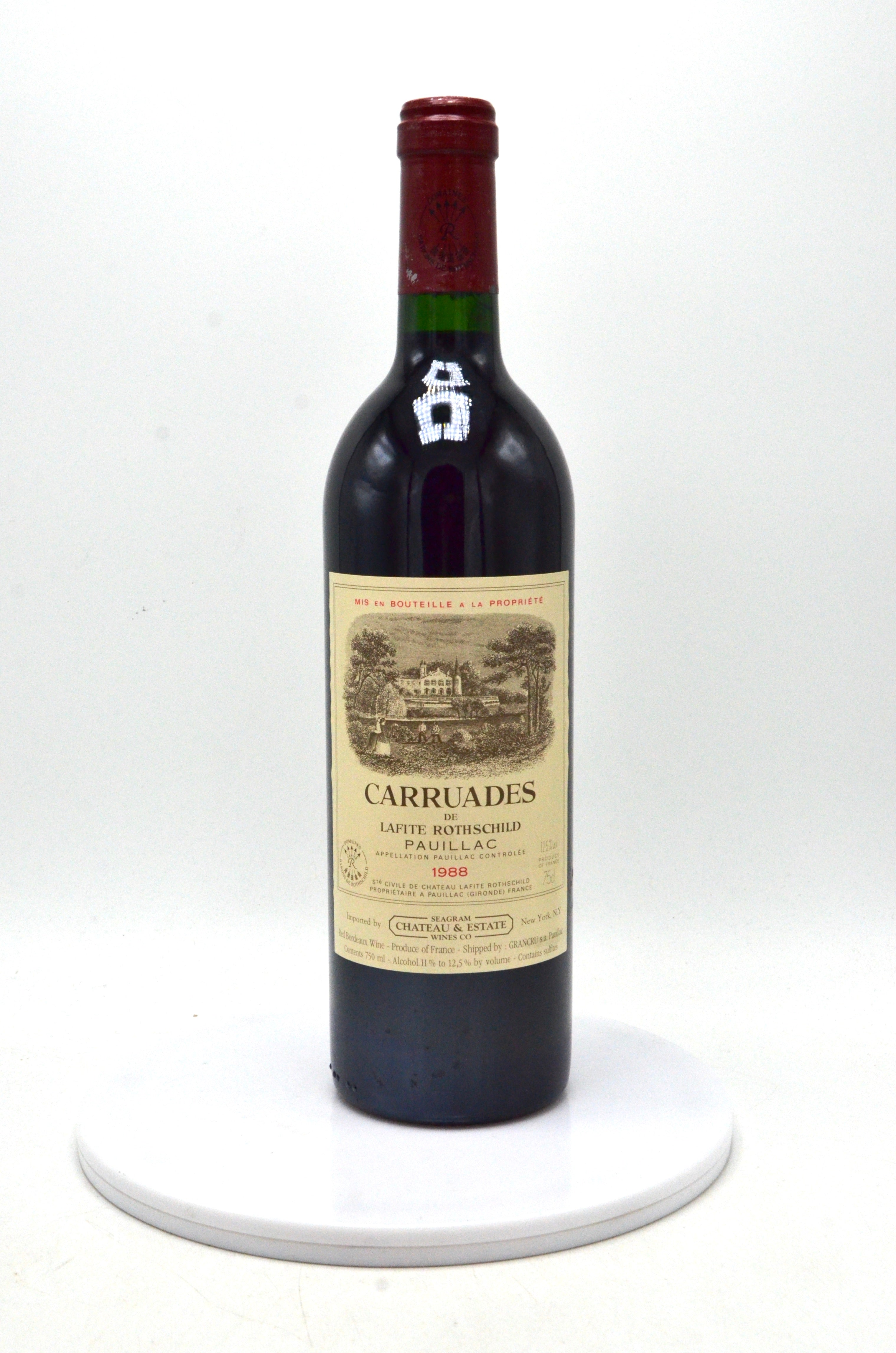 1988 Carruades de Lafite, Pauillac (Ch. Lafite Rothchild's 2nd)