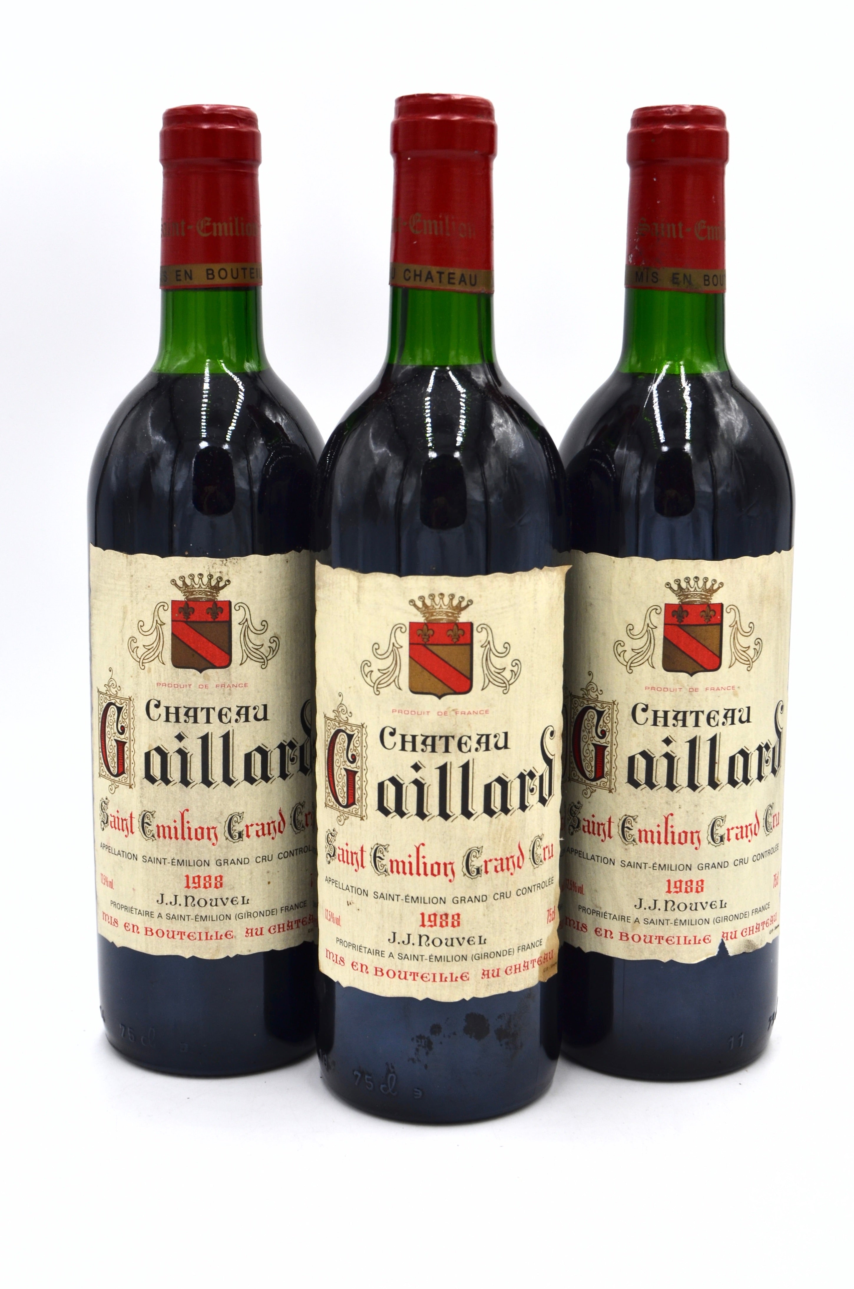 1988 Château Gaillard, St. Emilion