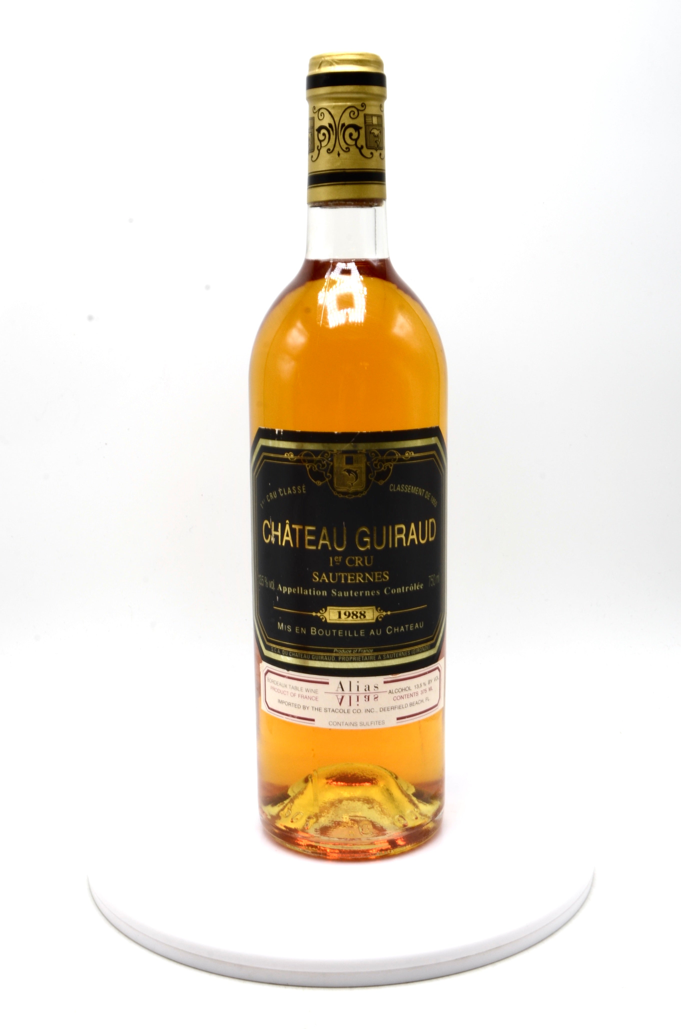 1988 Château Guiraud, Sauternes