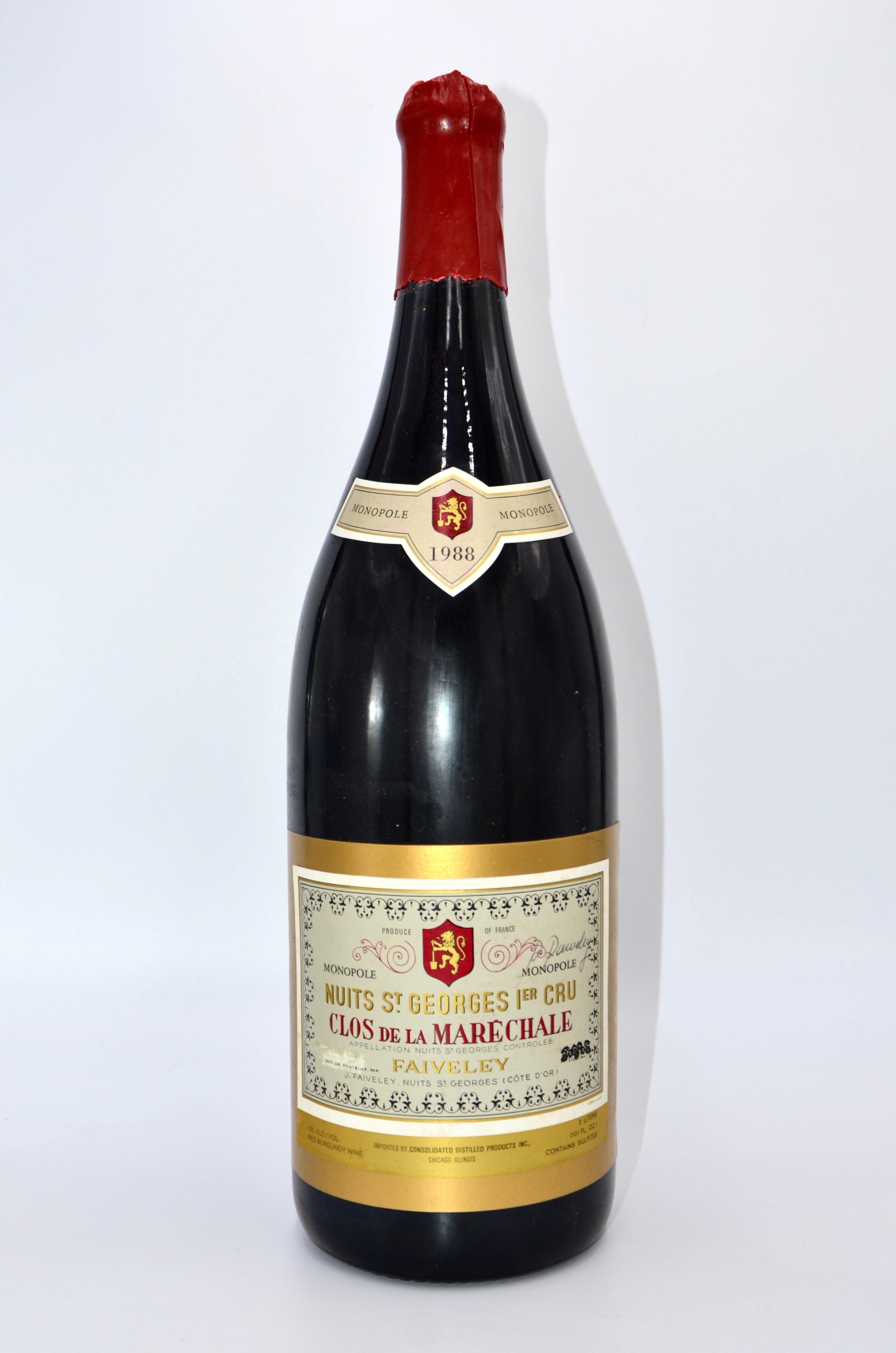 1988 Faiveley Nuits St. Georges, Clos de la Marechale, Monopole Premier Cru (double-magnum)