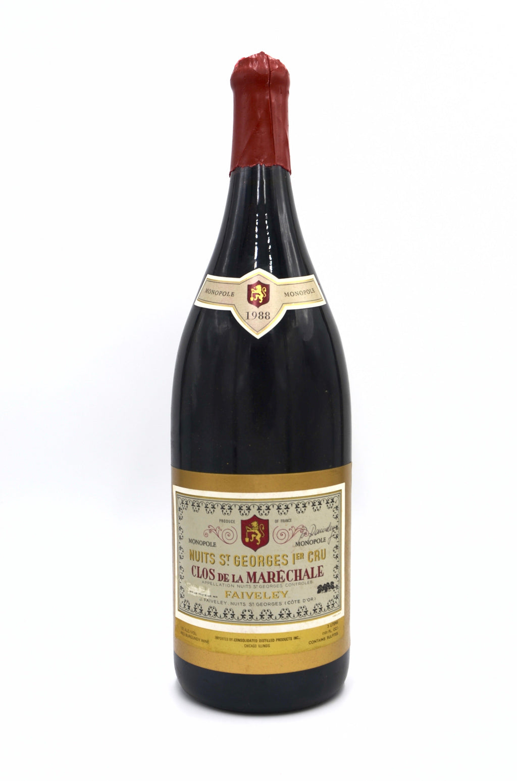 1988 Faiveley Nuits St. Georges, Clos de la Marechale, Monopole Premier Cru (double-magnum)