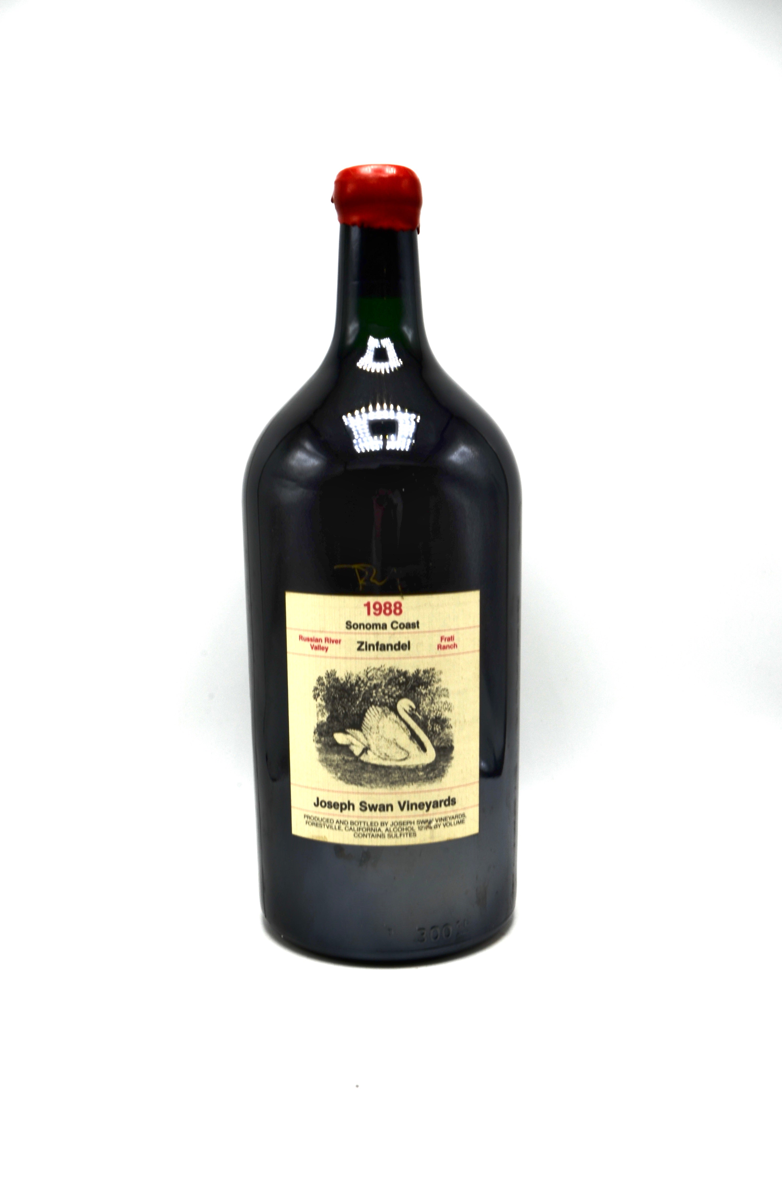 1988 Joseph Swan Vineyards Zinfandel, Frati Ranch, Russian River Valley, Sonoma Coast (double-magnum)