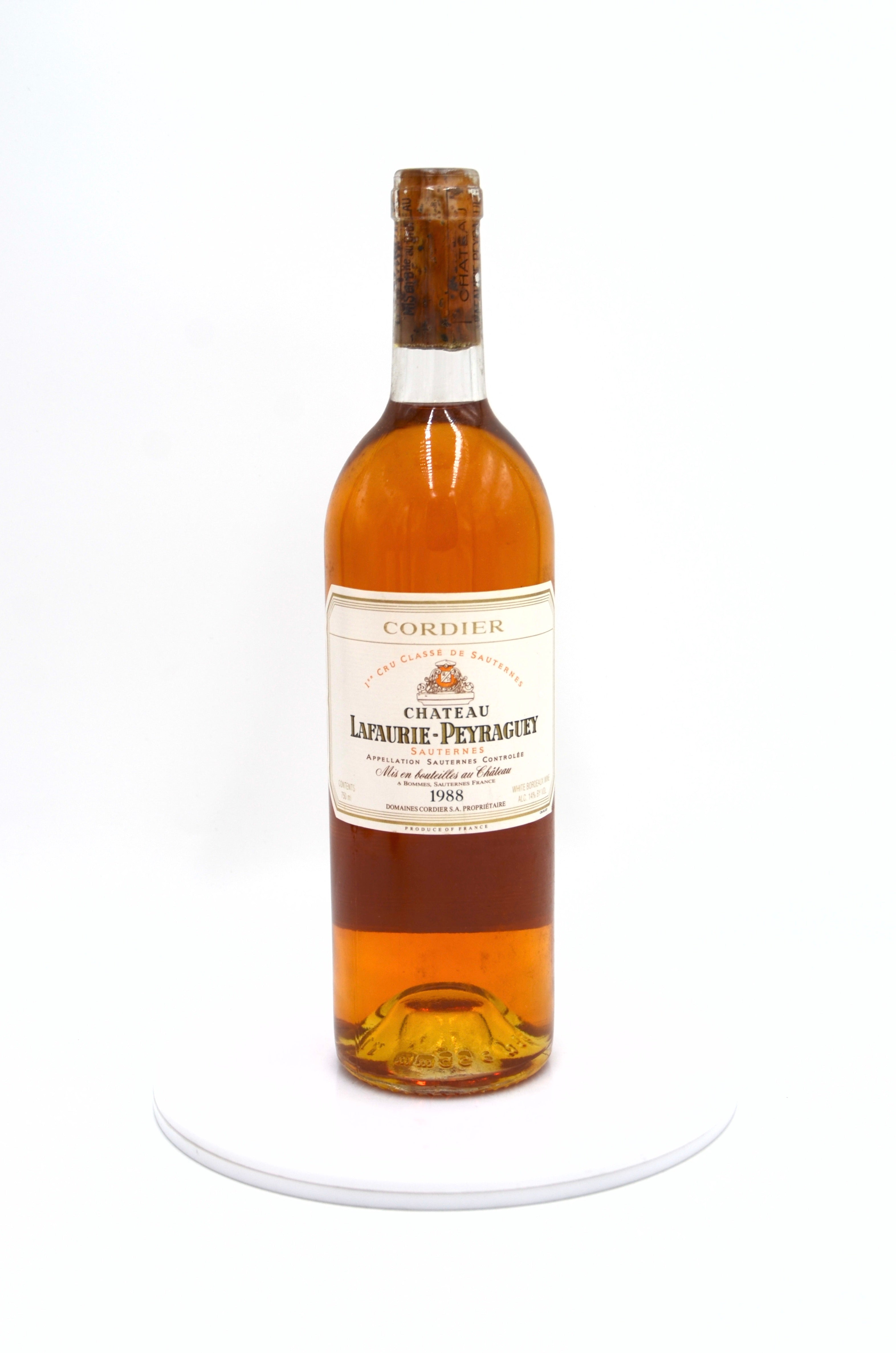 1988 Château Lafaurie Peyraguey, Sauternes