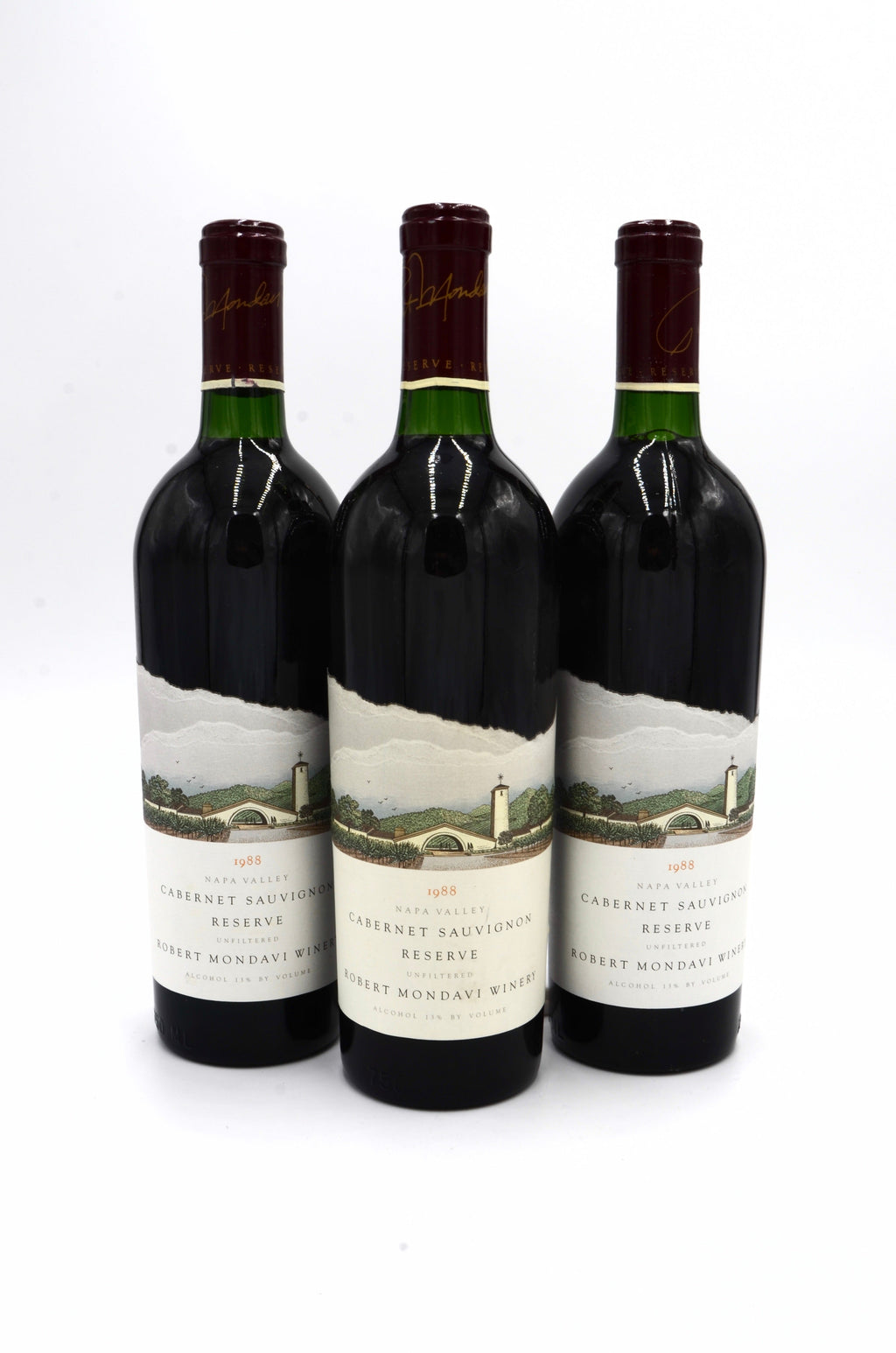1988 Robert Mondavi Reserve Cabernet Sauvignon, Unfiltered, Napa Valley