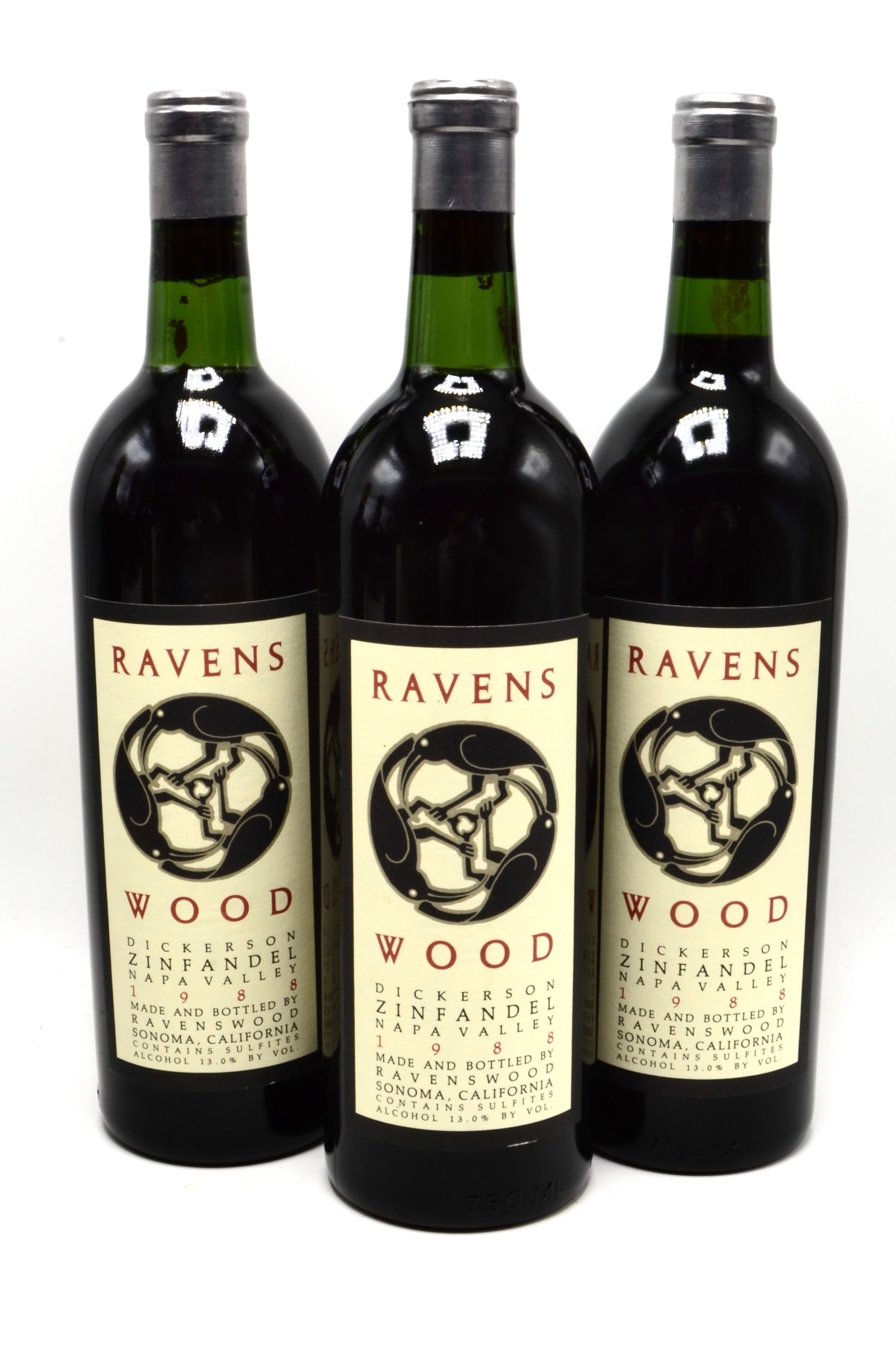 1988 Ravenswood Single Vineyard Dickerson Zinfandel, Napa Valley