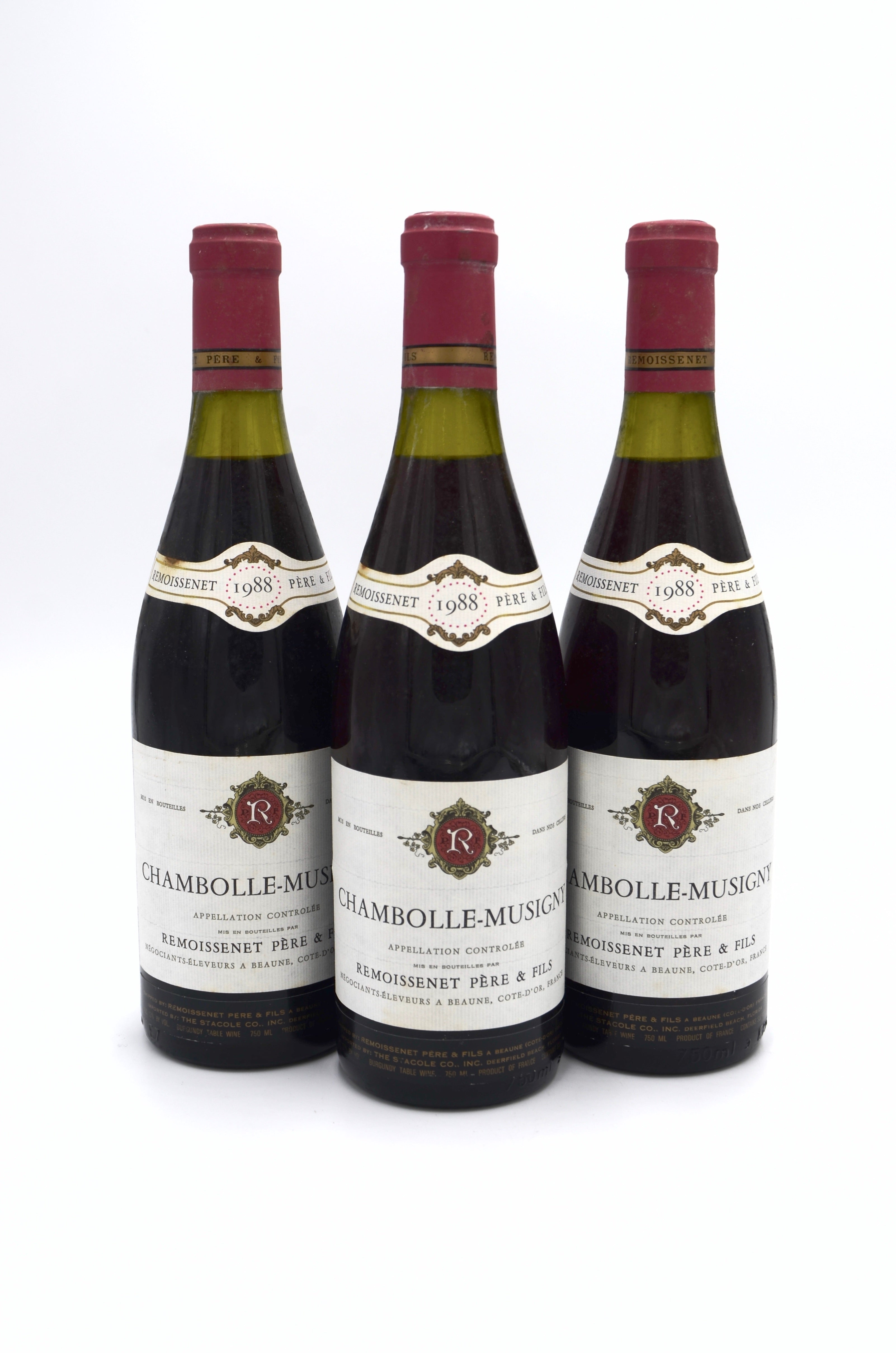 1988 Remoissenet Pere & Fils Chambolle-Musigny