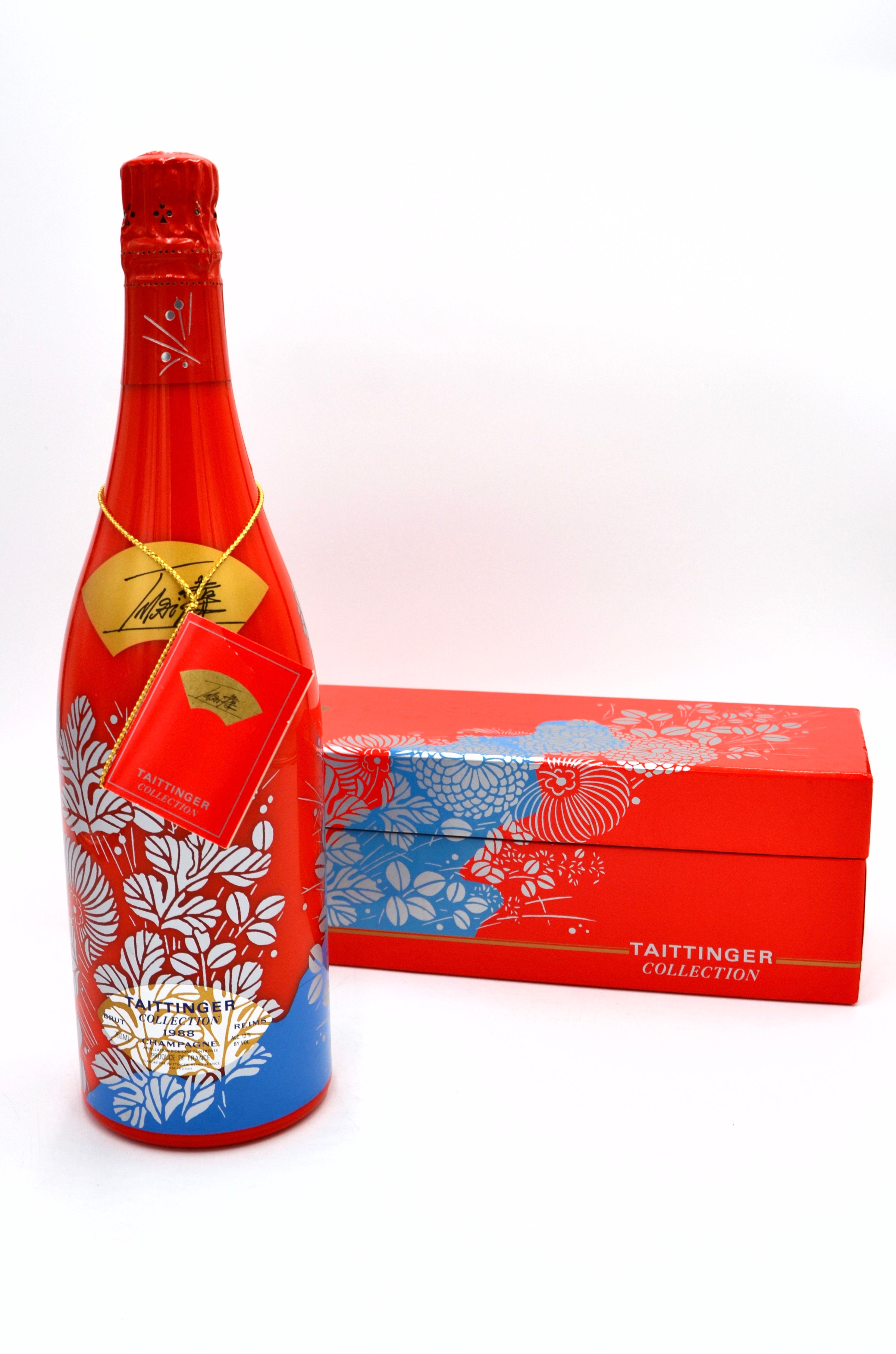 1988 Taittinger Vintage Brut Champagne, Artist Collection (Toshimitsu Imai)