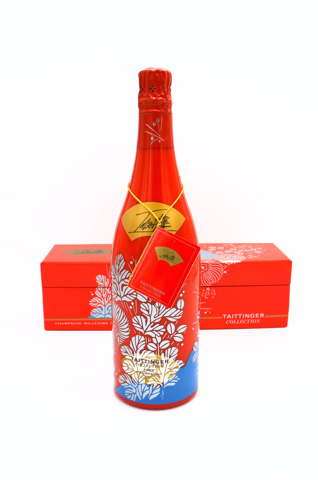 1988 Taittinger Vintage Brut Champagne, Artist Collection (Toshimitsu Imai)
