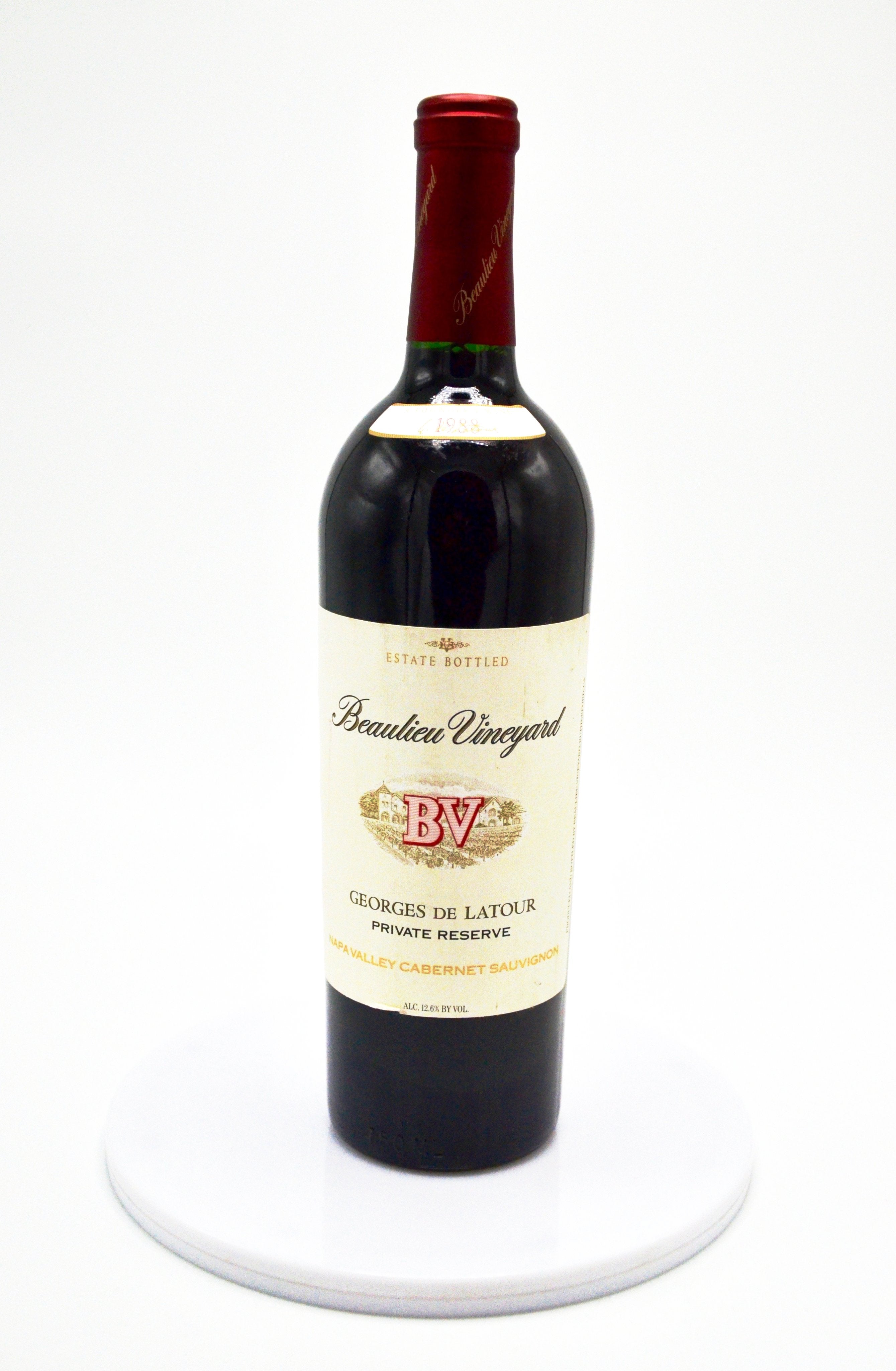 1988 Beaulieu Vineyard Georges de Latour Private Reserve Cabernet Sauvignon, Napa Valley