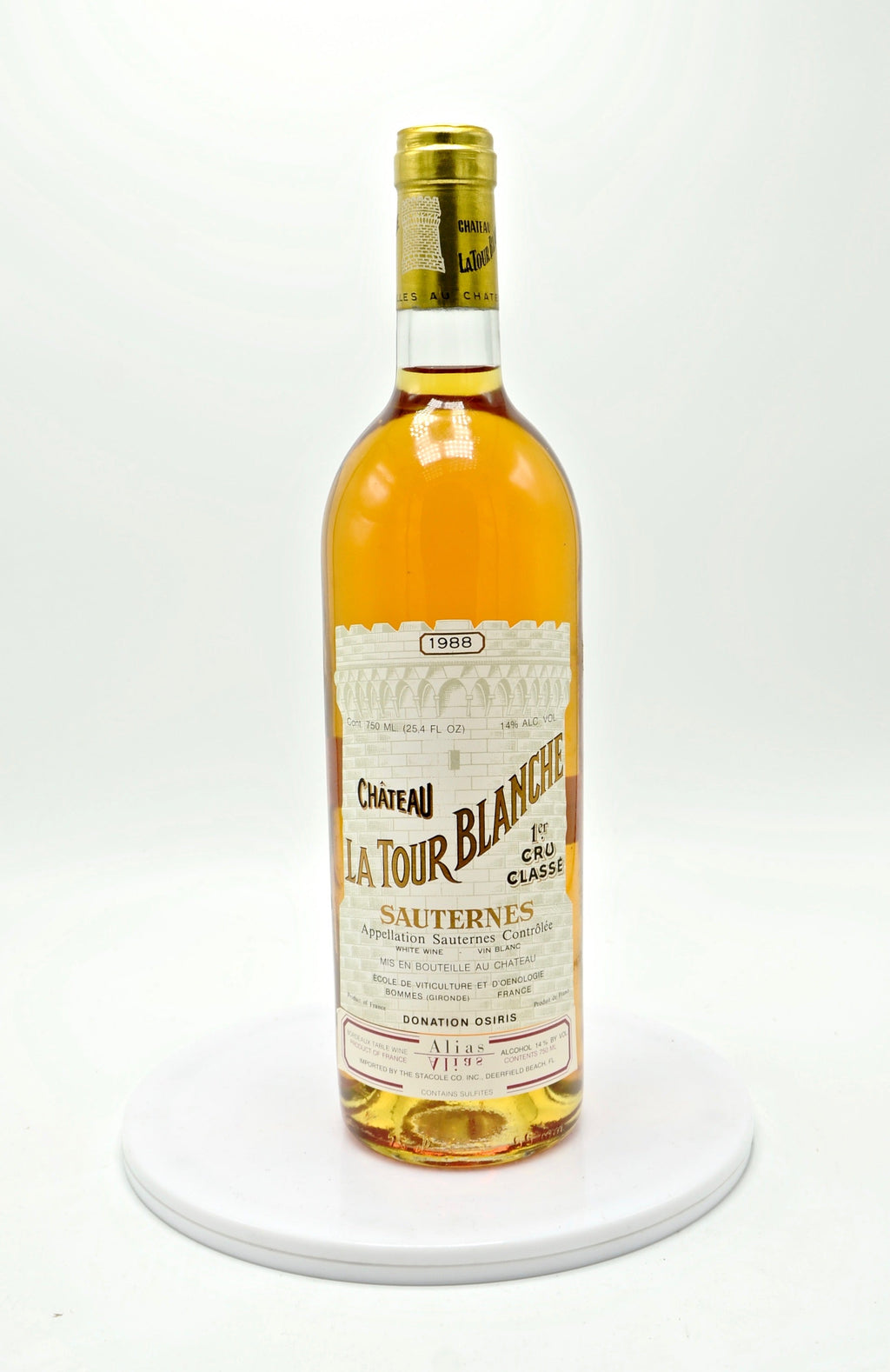 1988 Château La Tour Blanche, Sauternes