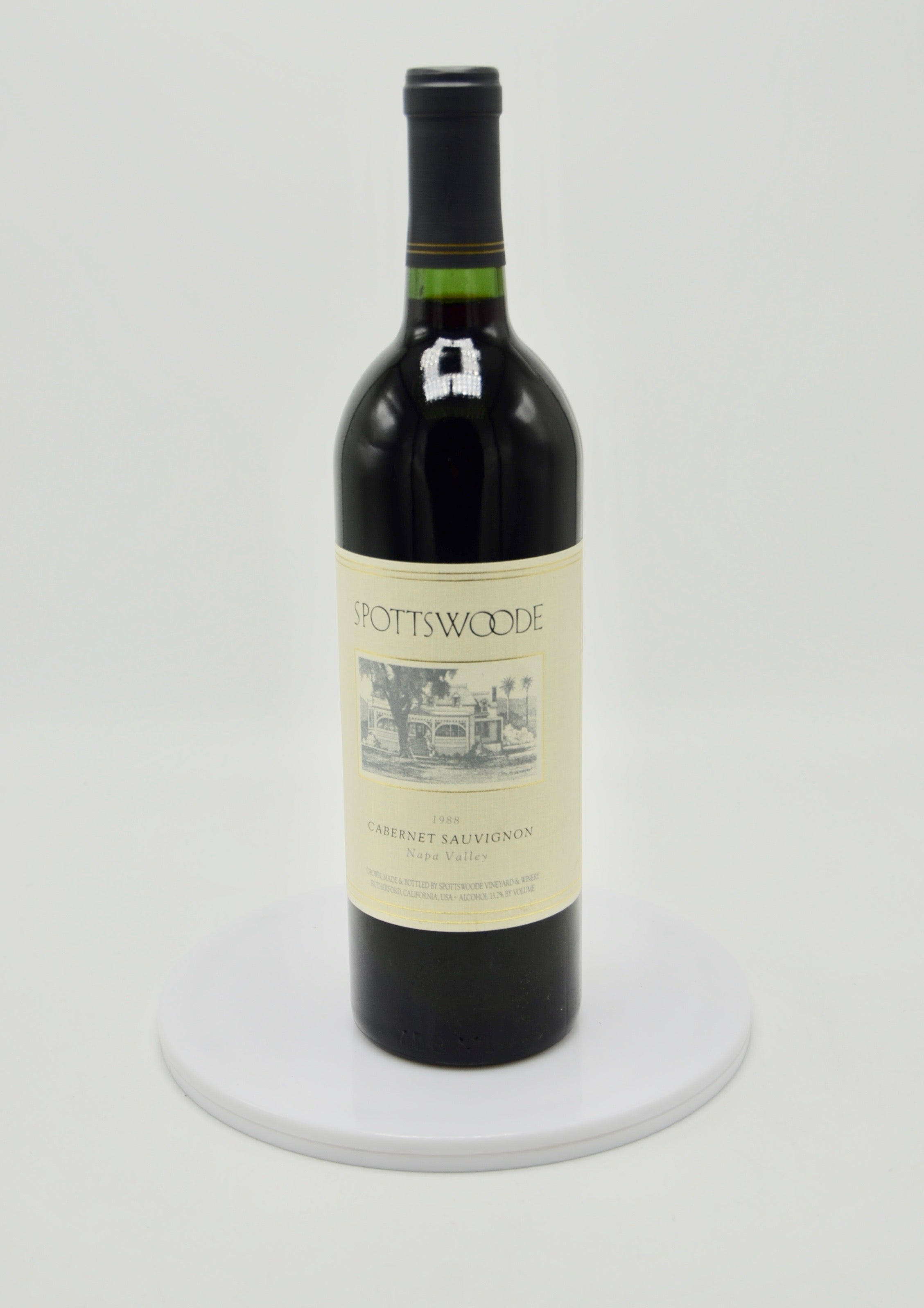 1988 Spottswoode Estate Cabernet Sauvignon, St. Helena, Napa Valley