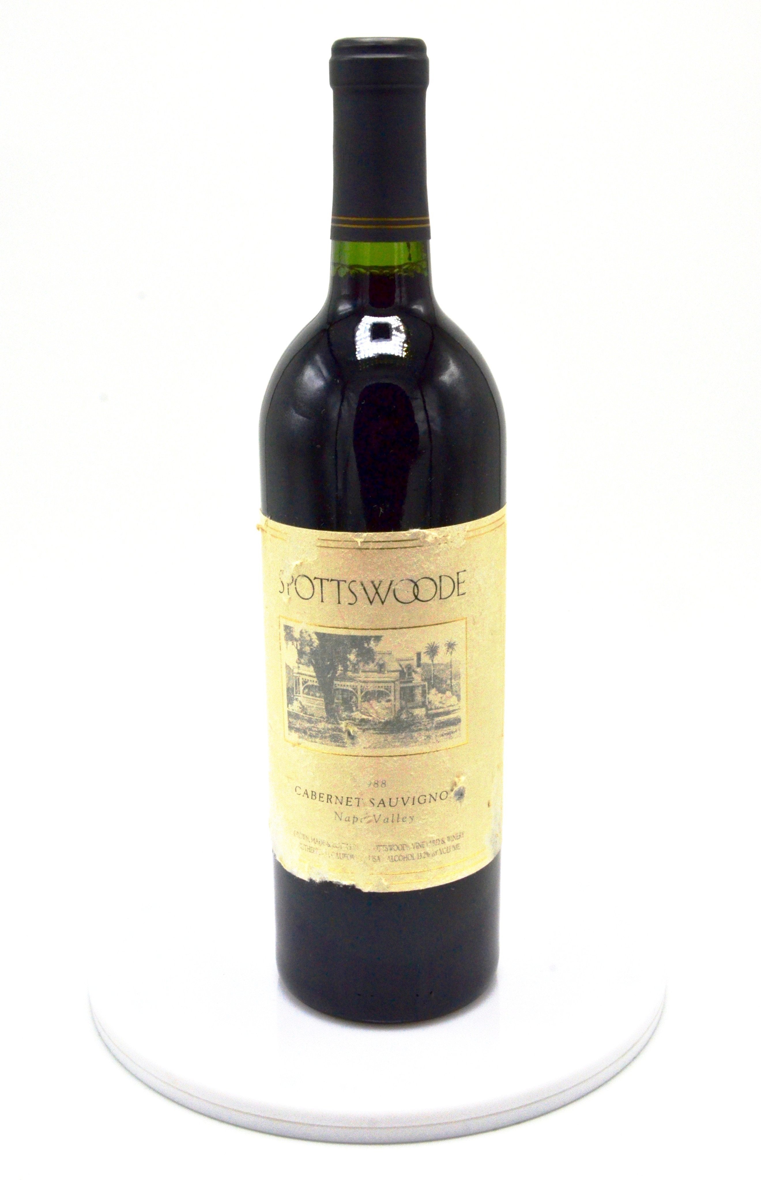 1988 Spottswoode Estate Cabernet Sauvignon, St. Helena, Napa Valley