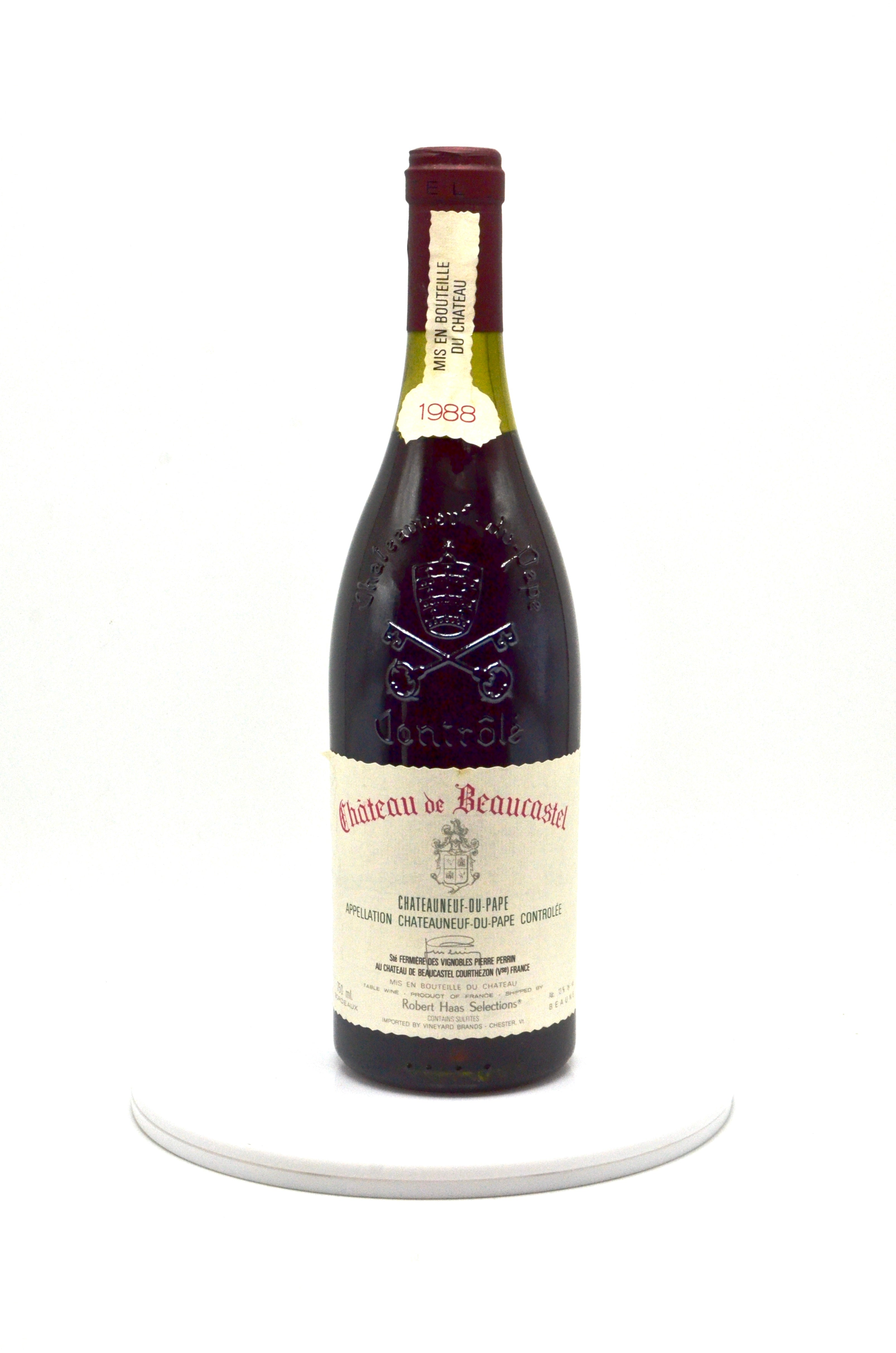 1988 Château de Beaucastel Châteauneuf du Pape