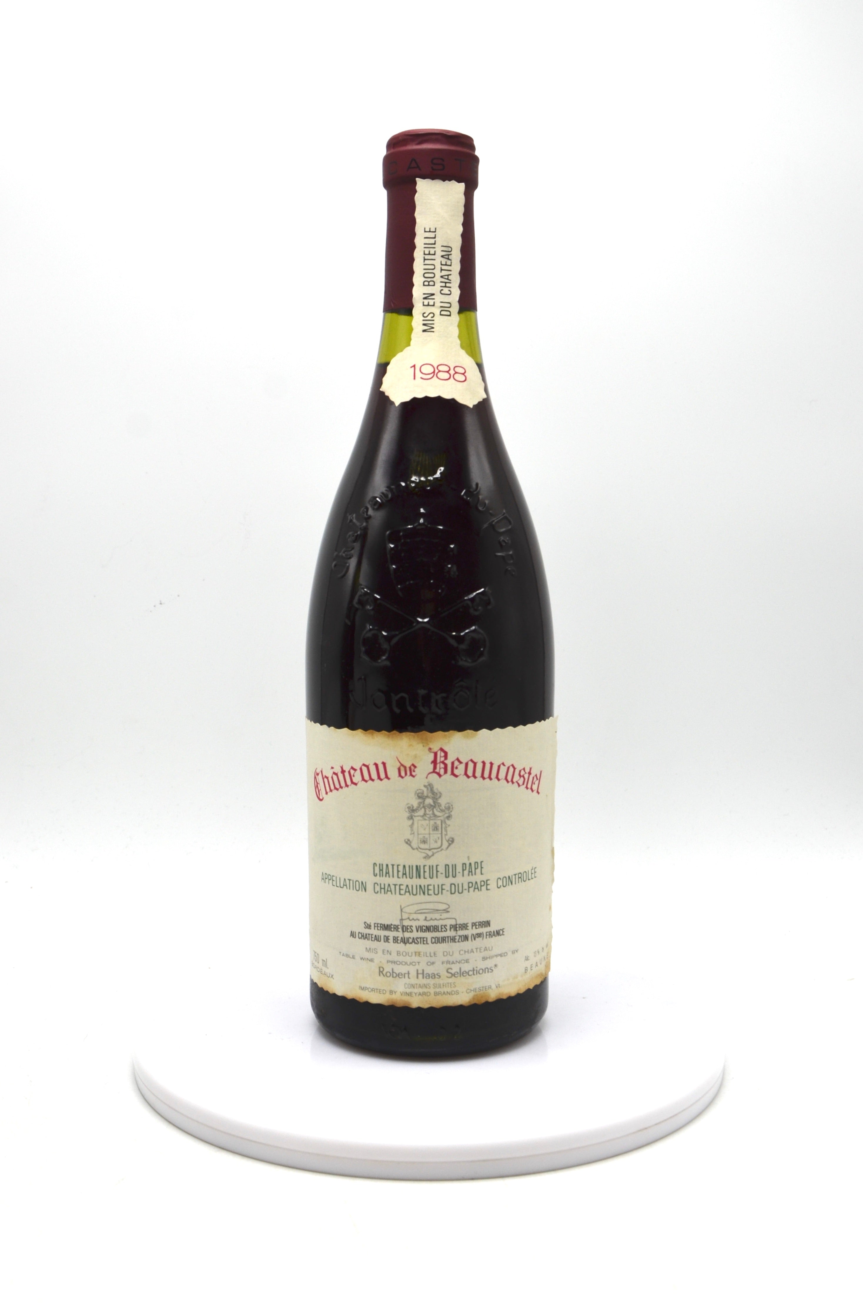 1988 Château de Beaucastel Châteauneuf du Pape